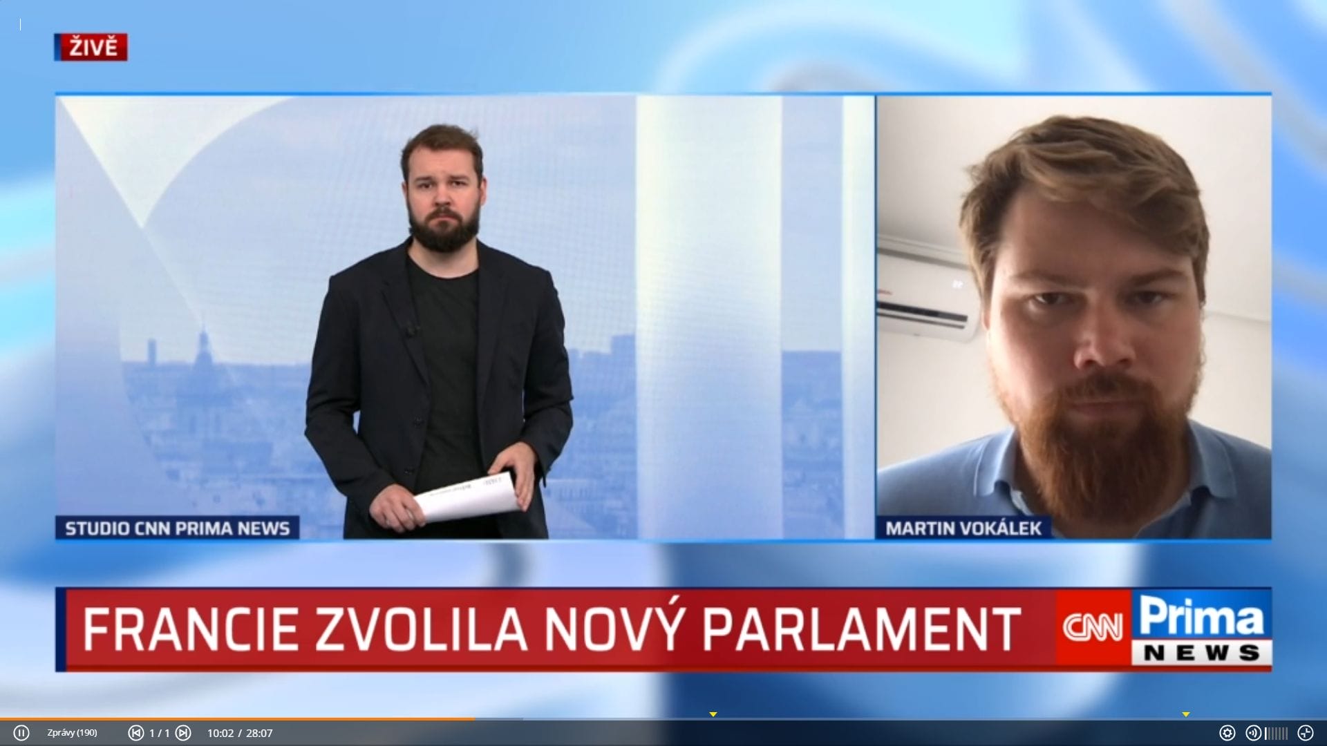 CNN Prima News | Volby ve Francii a nová frakce v Evropském parlamentu