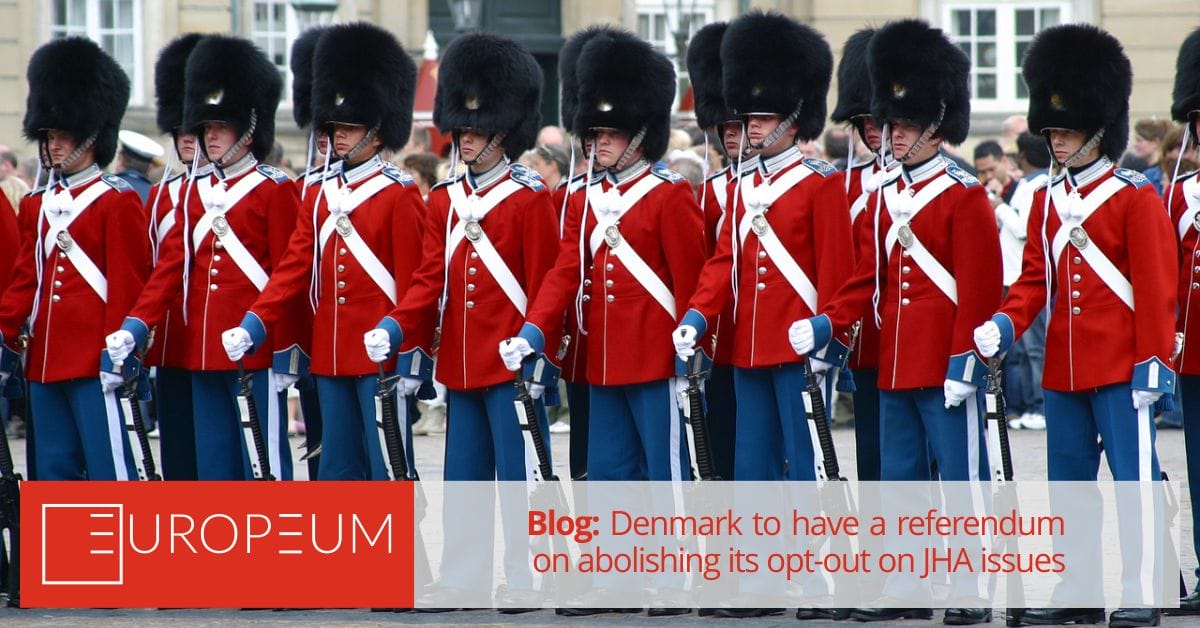 Denmark to have a referendum on abolishing its opt-out on JHA issues