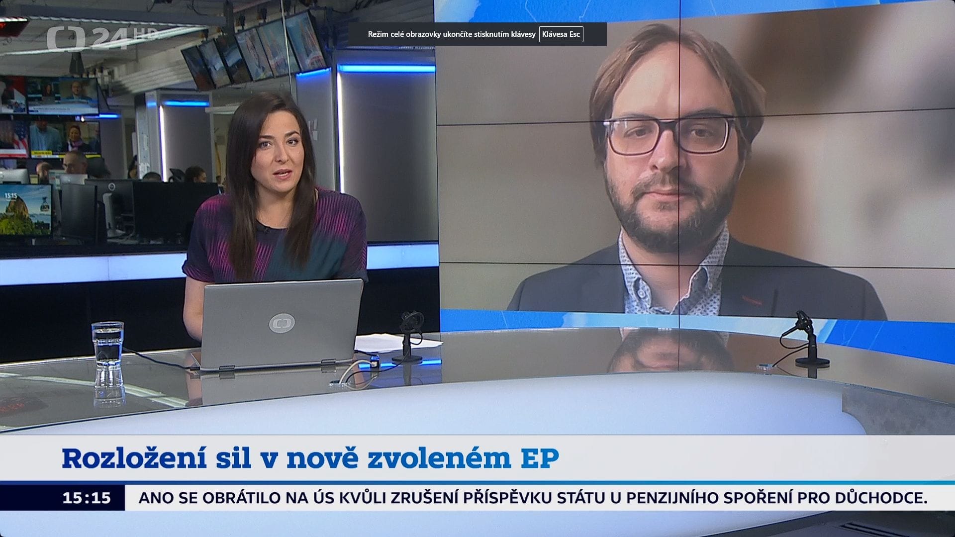 ČT24 | Rozložení sil v nově zvoleném Evropském parlamentu