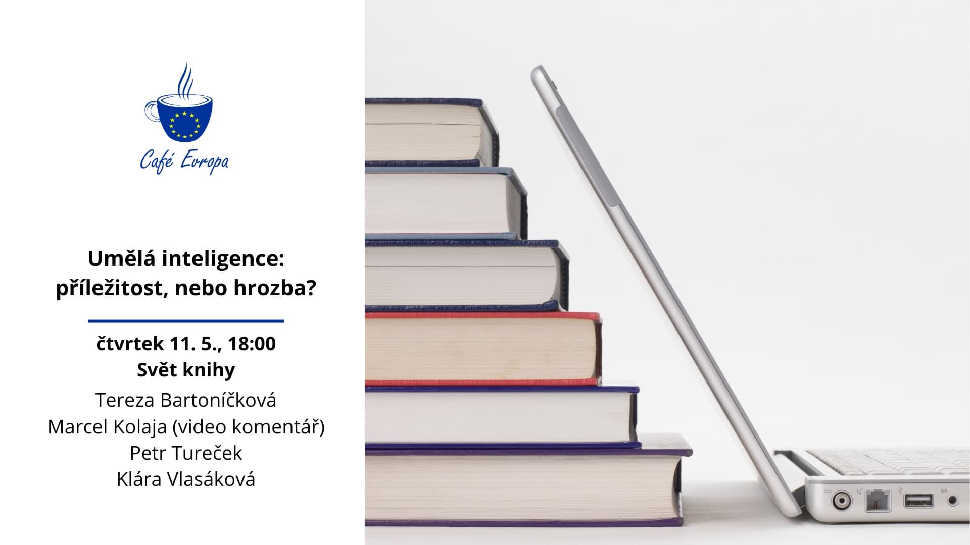 INVITATION | Café Evropa: Artificial Intelligence: opportunity or threat?