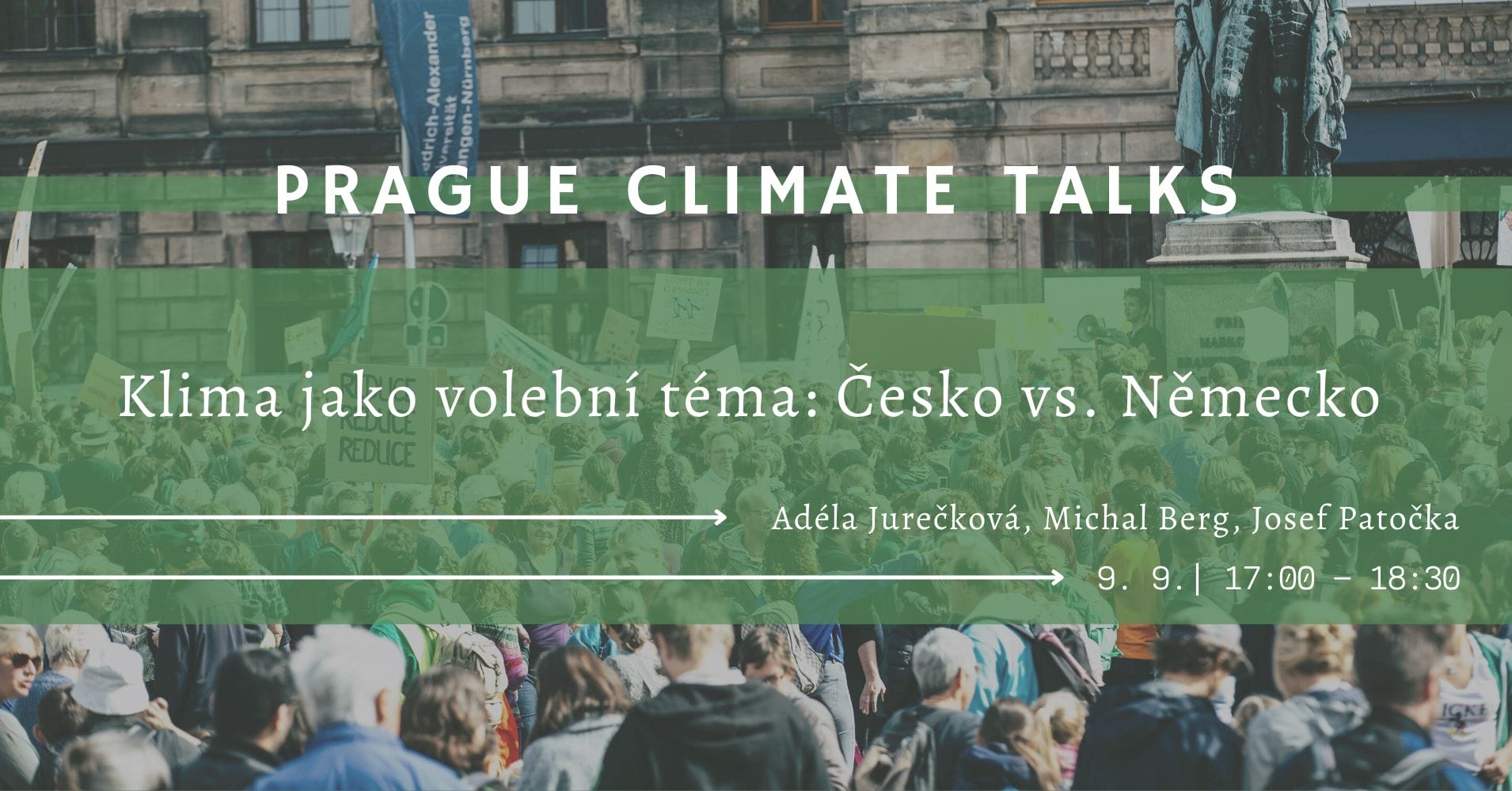 POZVÁNKA: Prague Climate Talks: Klima jako volební téma: Česko vs. Německo