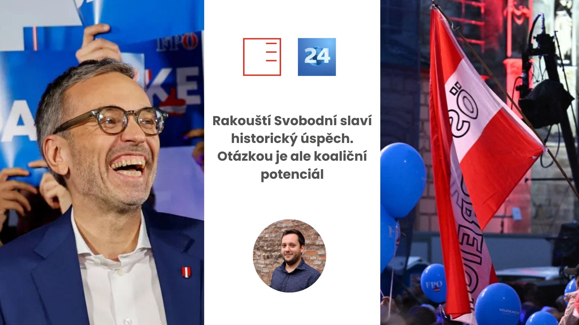 ČT24 | Austrian Freedom Party has a historic success. The question is now coalition potential
