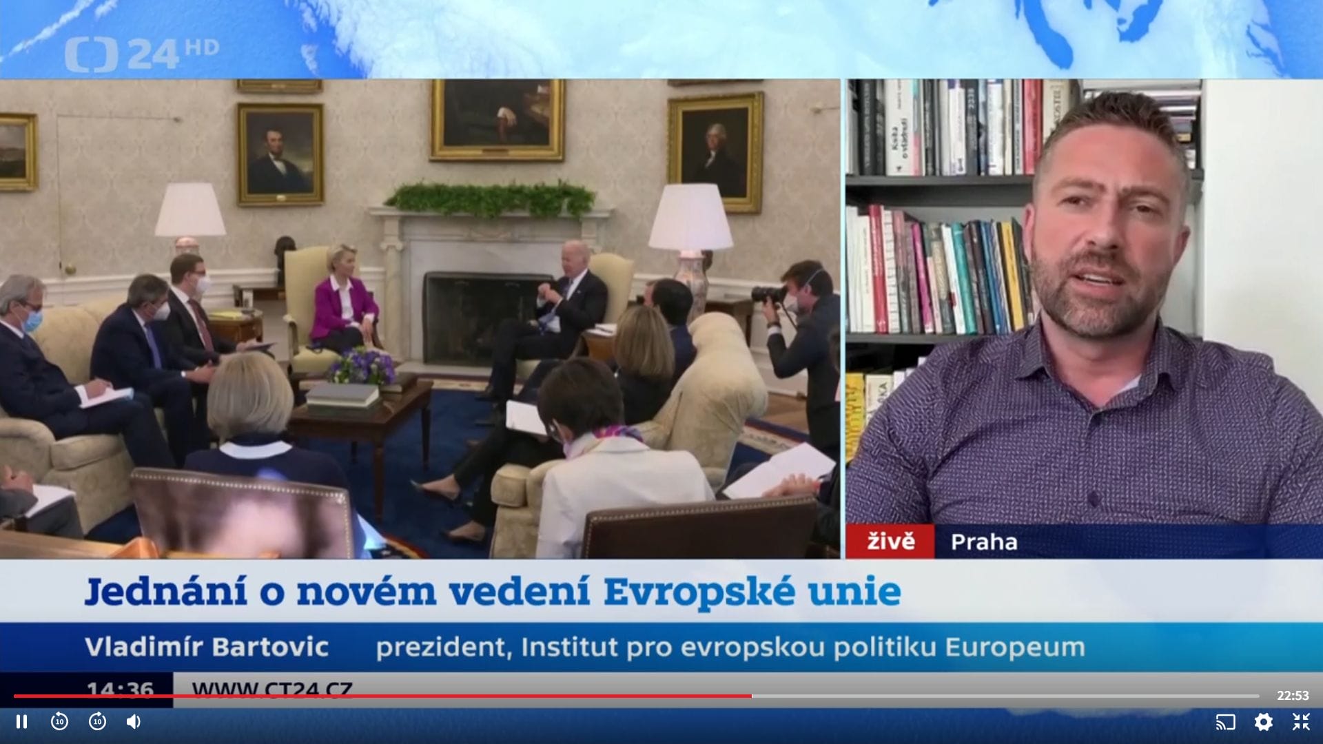 ČT24 | Negotiations on the new leadership of the European Union