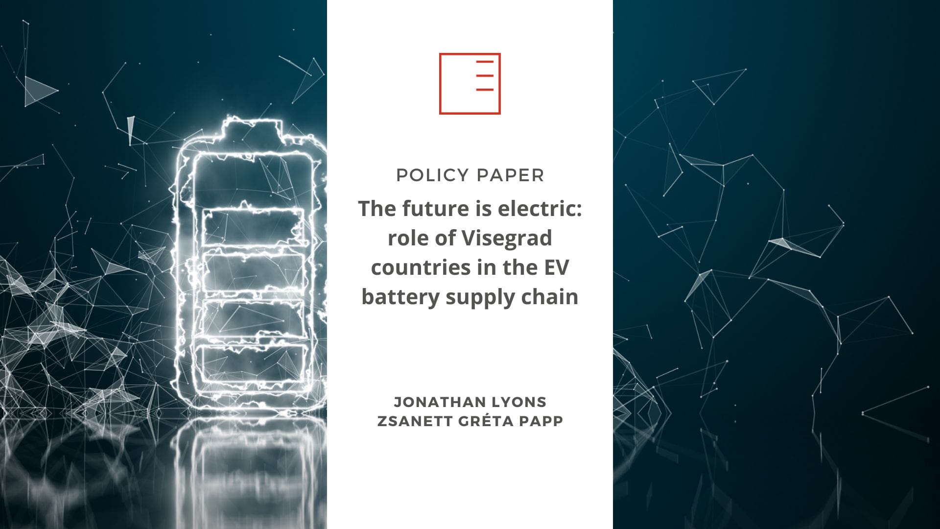 Policy Paper | The future is electric: role of Visegrad countries in the EV battery supply chain