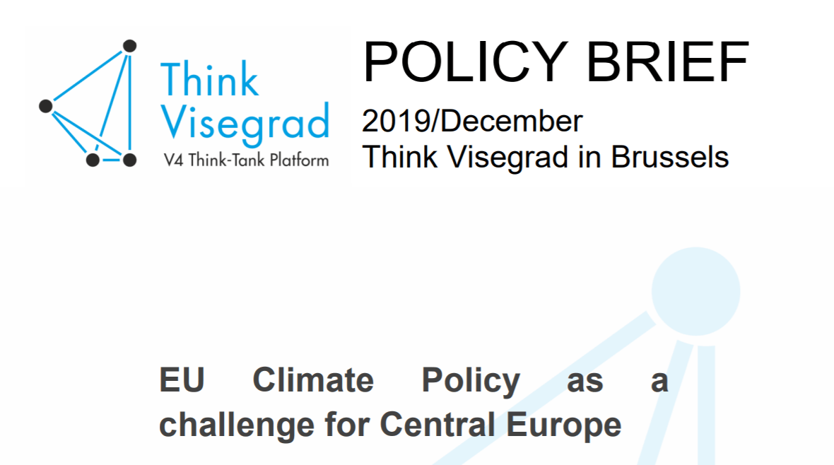 EU Climate Policy as a challenge for Central Europe