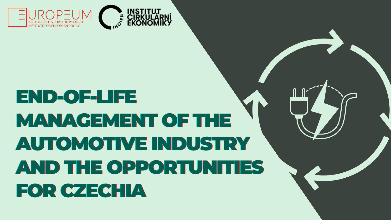 Circularity and lifecycle management of batteries and structural materials in the automotive industry as an opportunity for Czechia*