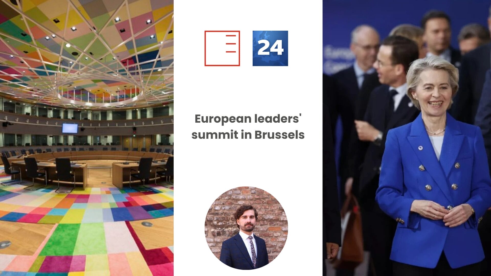 ČT24 | European Leaders' Summit in Brussels