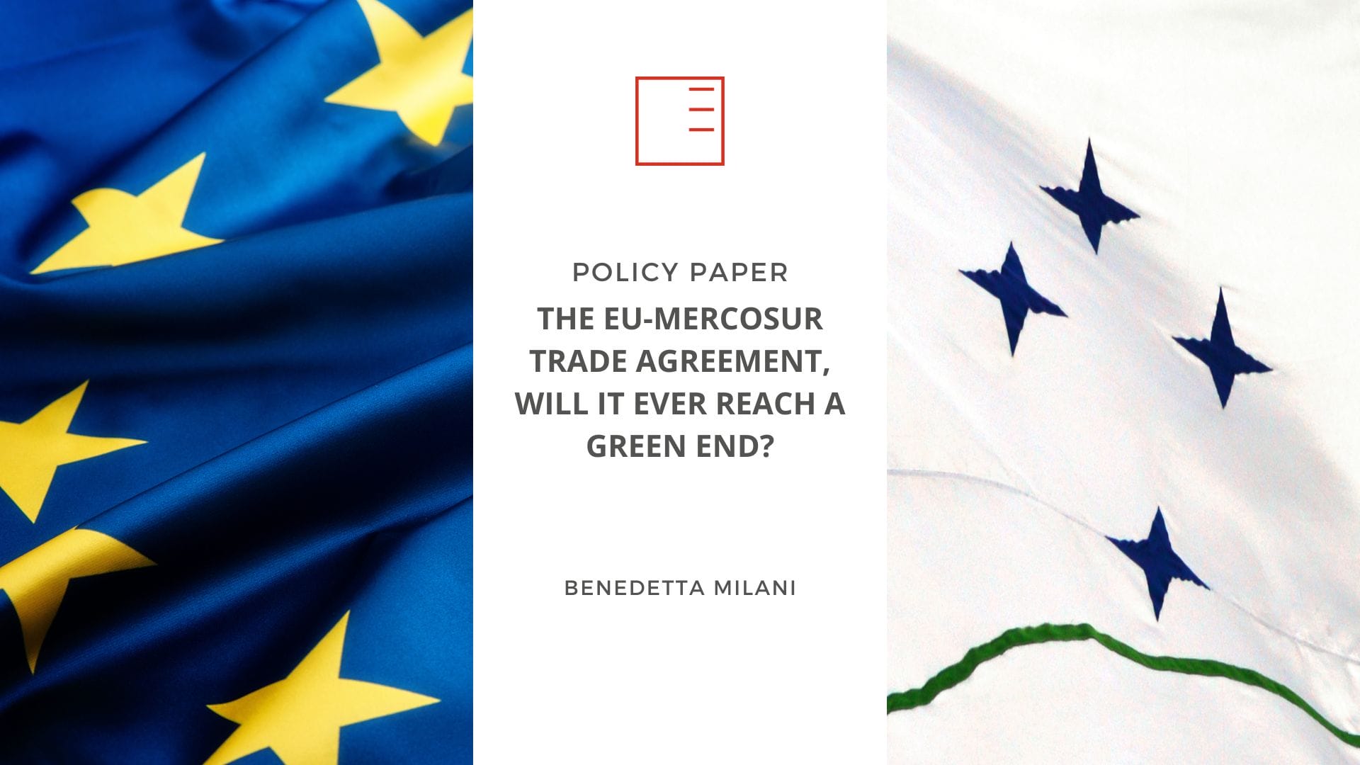 POLICY PAPER | The EU-Mercosur trade agreement, will it ever reach a green end?