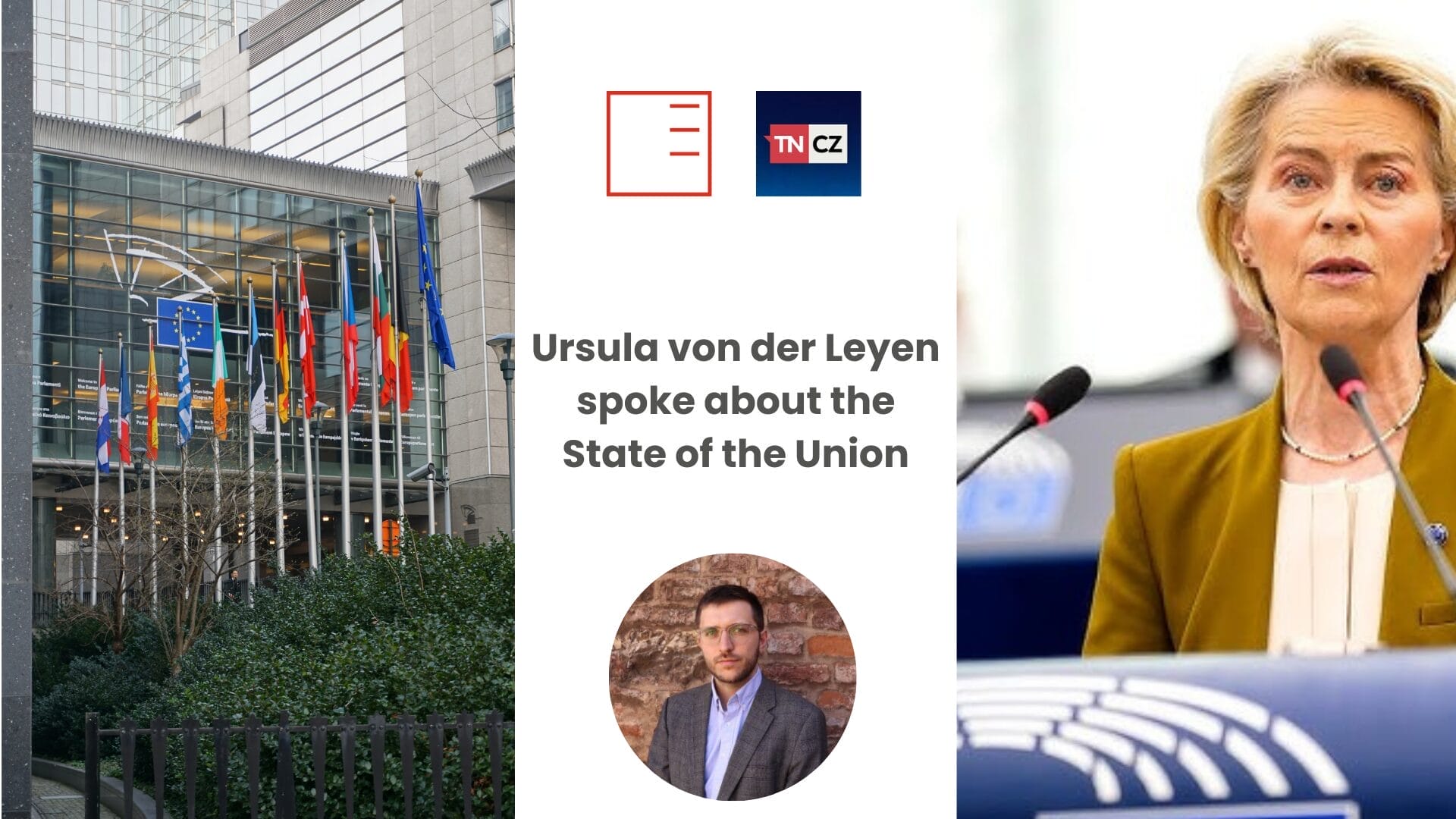 TN.cz | Ursula von der Leyen spoke about the State of the Union