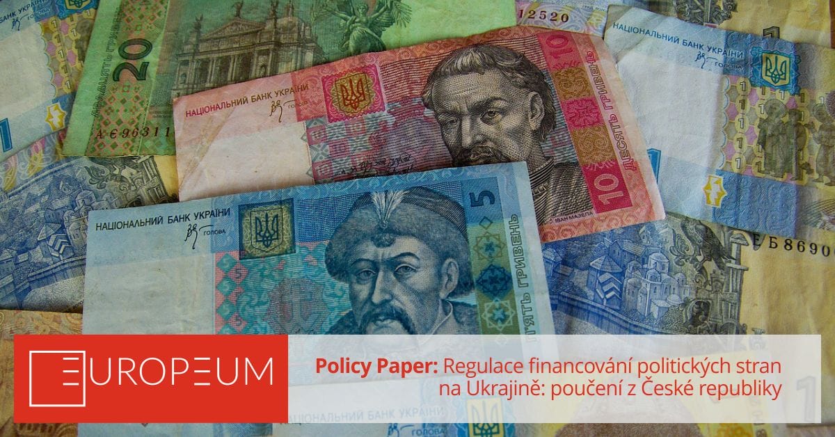 Regulace financování politických stran na Ukrajině: poučení z České republiky