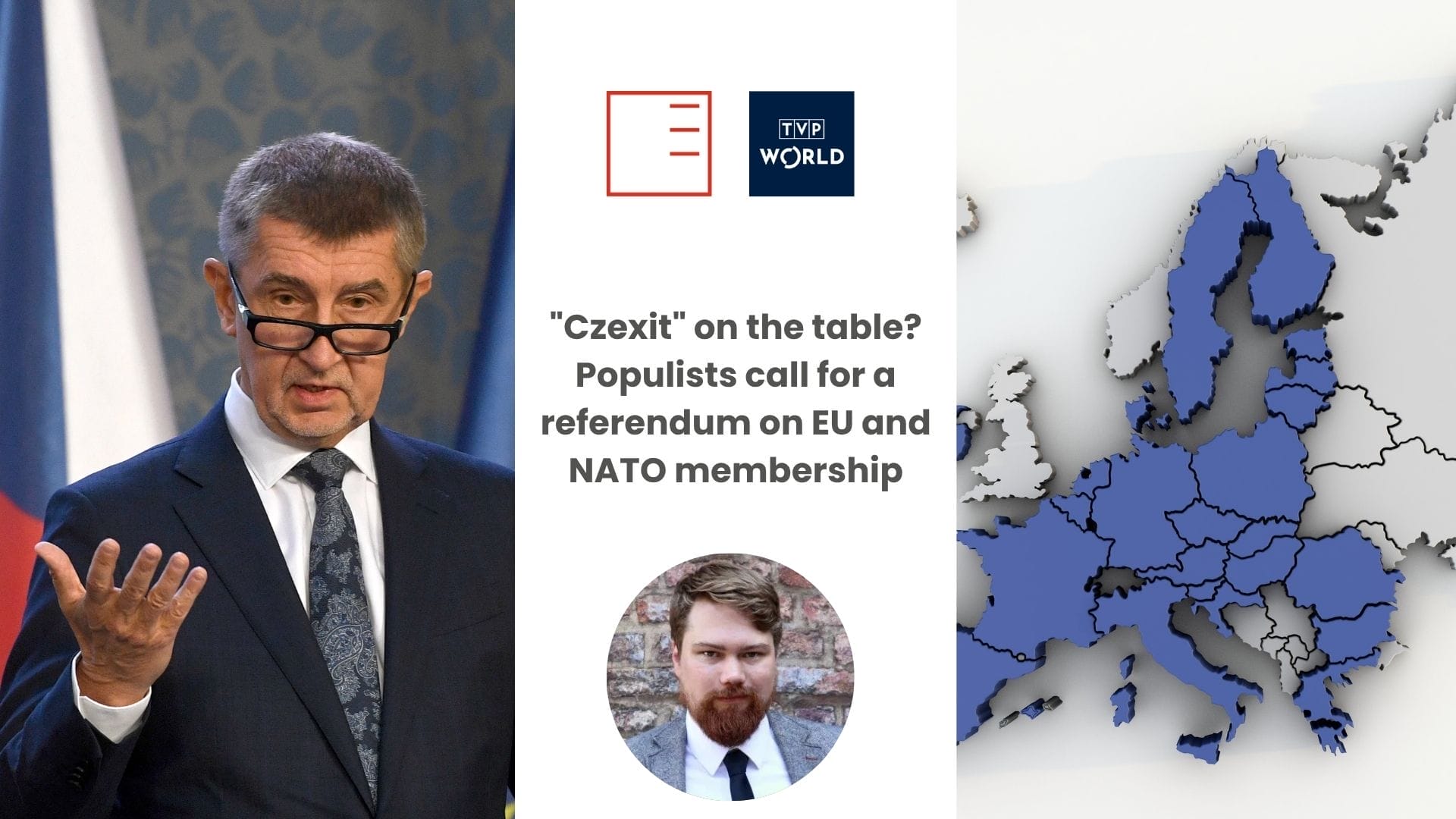 TVP World | "Czexit" on the table? Populists call for a referendum on EU and NATO membership