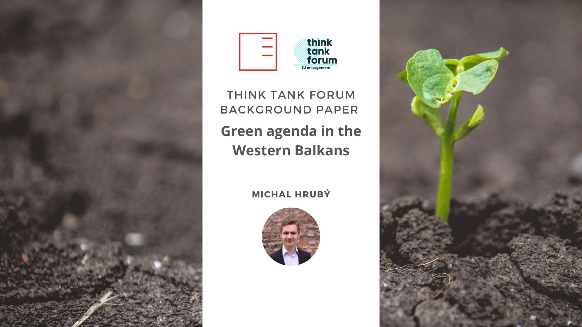 Background paper Think Tank Forum | Green agenda in the Western Balkans