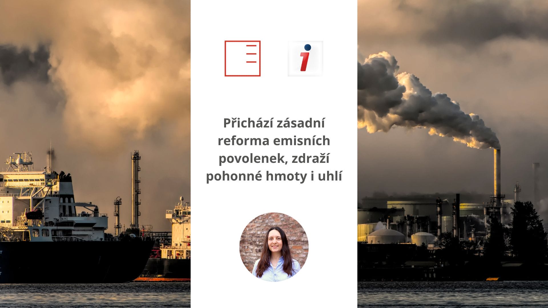 iDNES: Přichází zásadní reforma emisních povolenek, zdraží pohonné hmoty i uhlí