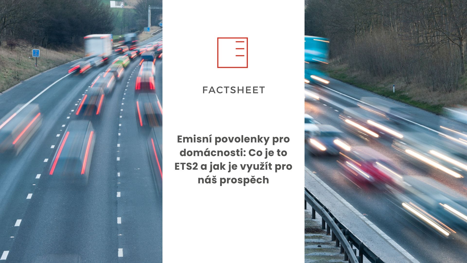 Factsheet | Emisní povolenky pro domácnosti: Co je to ETS2 a jak je využít pro náš prospěch