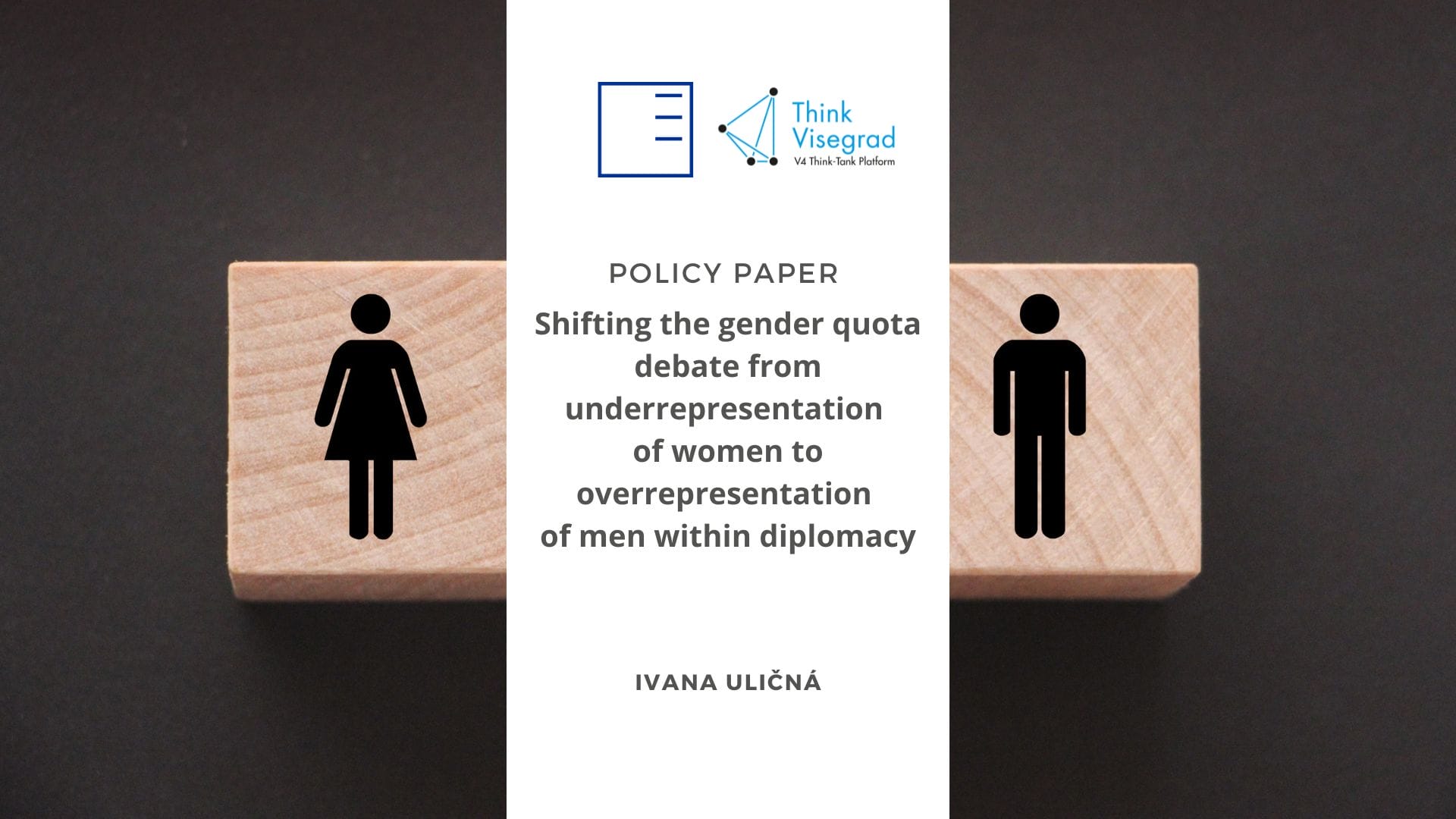 POLICY PAPER | Shifting the gender quota debate from underrepresentation of women to overrepresentation of men within diplomacy