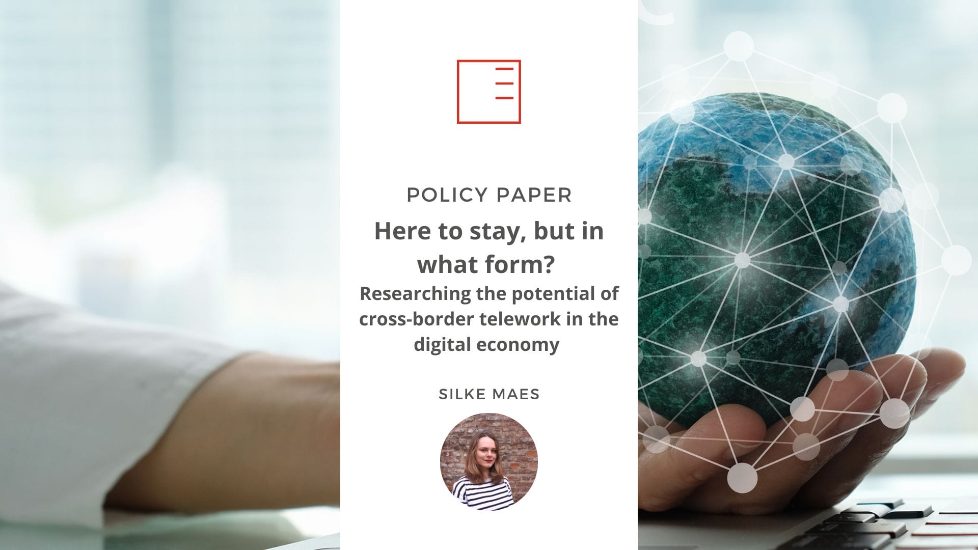 Policy paper | Zůstane, ale v jaké podobě? Výzkum potenciálu přeshraniční práce na dálku v digitální ekonomice