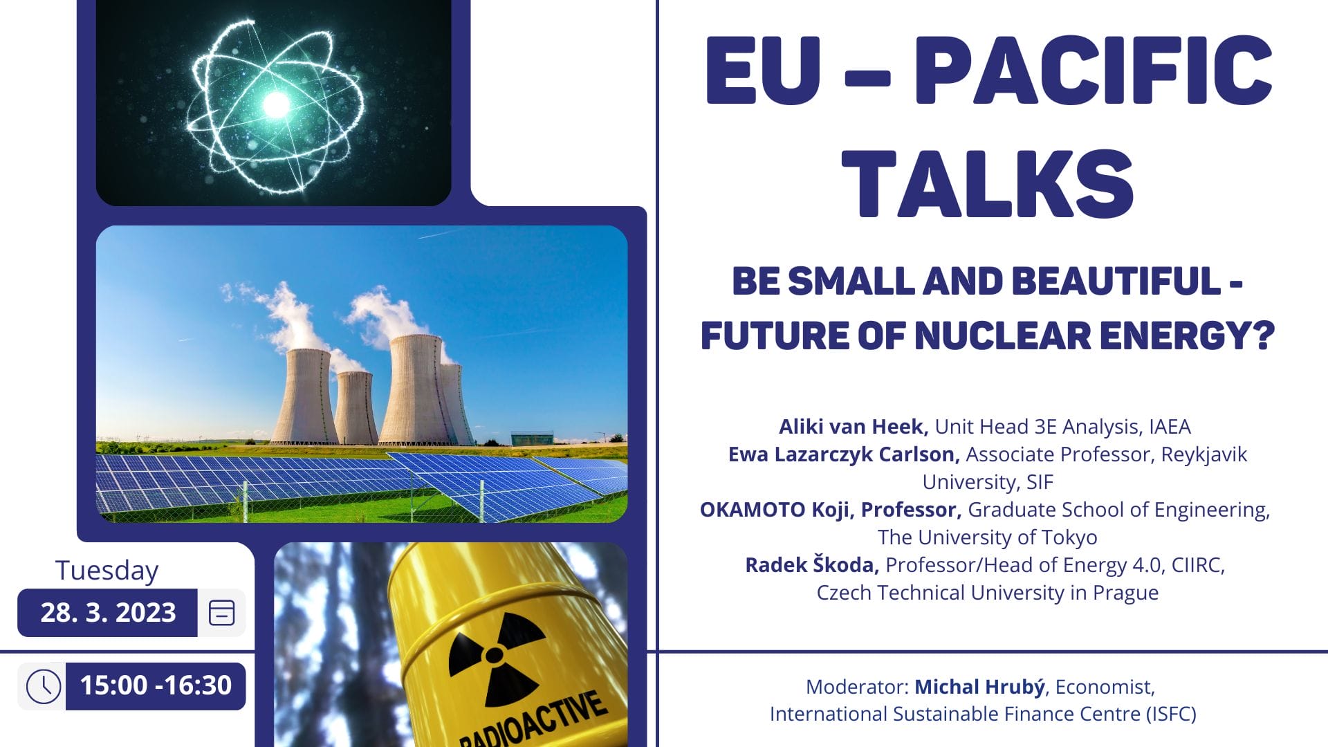 INVITATION | EU-Pacific Talks: Be small and beautiful - future of nuclear energy?