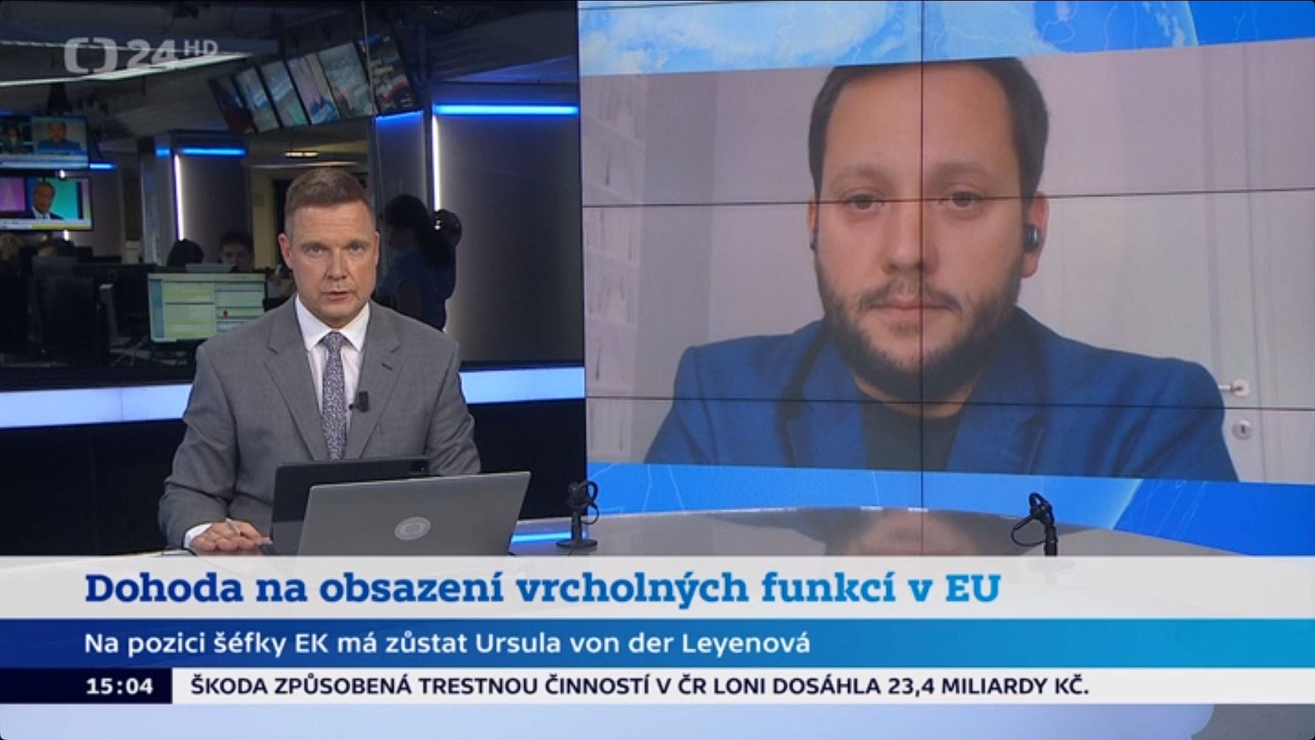 ČT24 | Agreement on staffing of the top EU positions