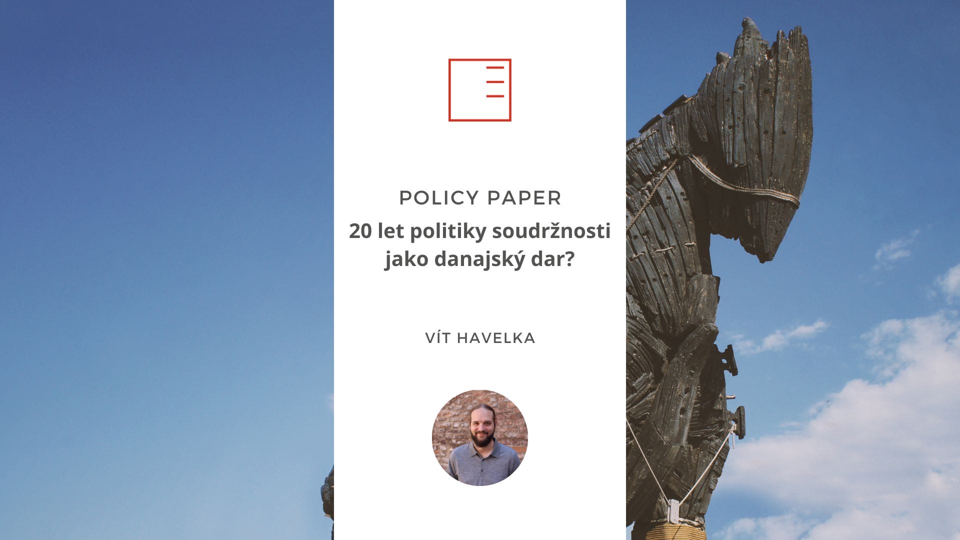 Policy Paper | 20 let politiky soudržnosti jako danajský dar?