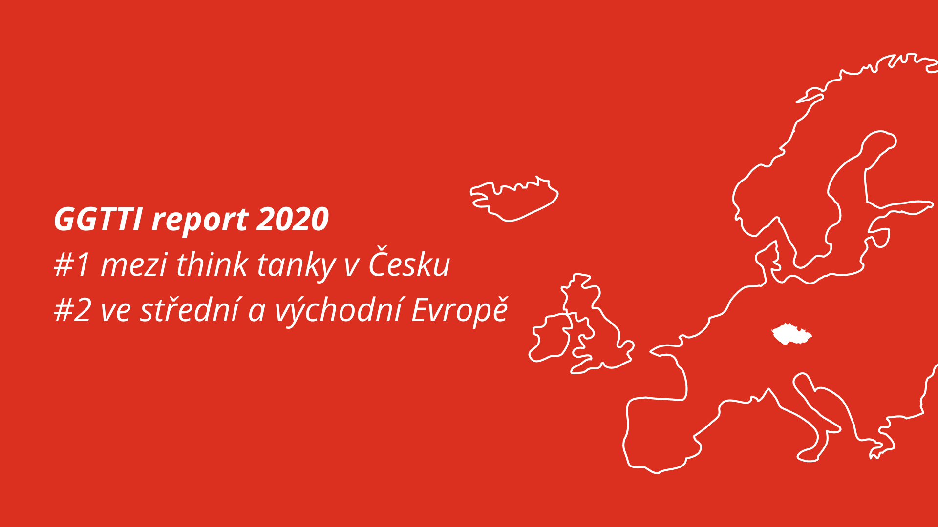 Global Go To Think Tank Index 2020: EUROPEUM je počtvrté v řadě nejlepší think tank v Česku, polepšilo si celosvětově