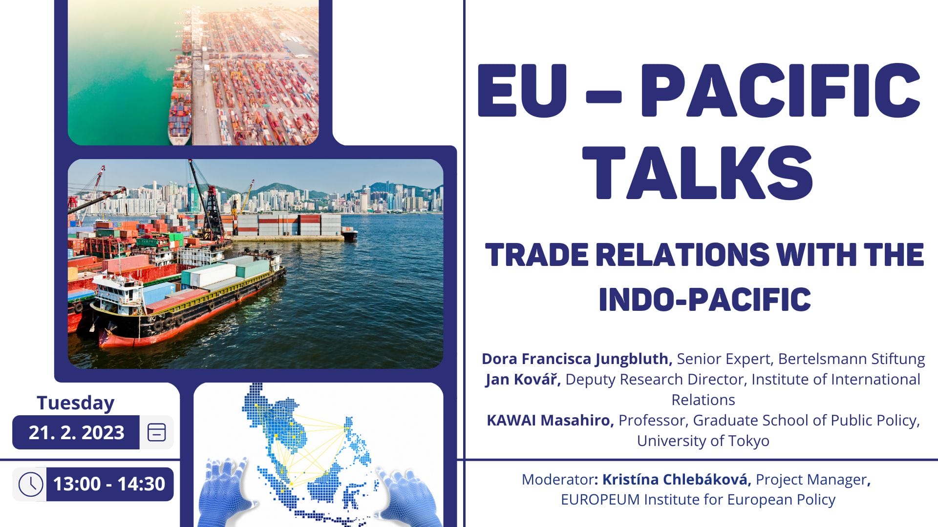 INVITATION | EU-Pacific Talks: Europe and the Indo-Pacific: Trade relations with the Indo-pacific