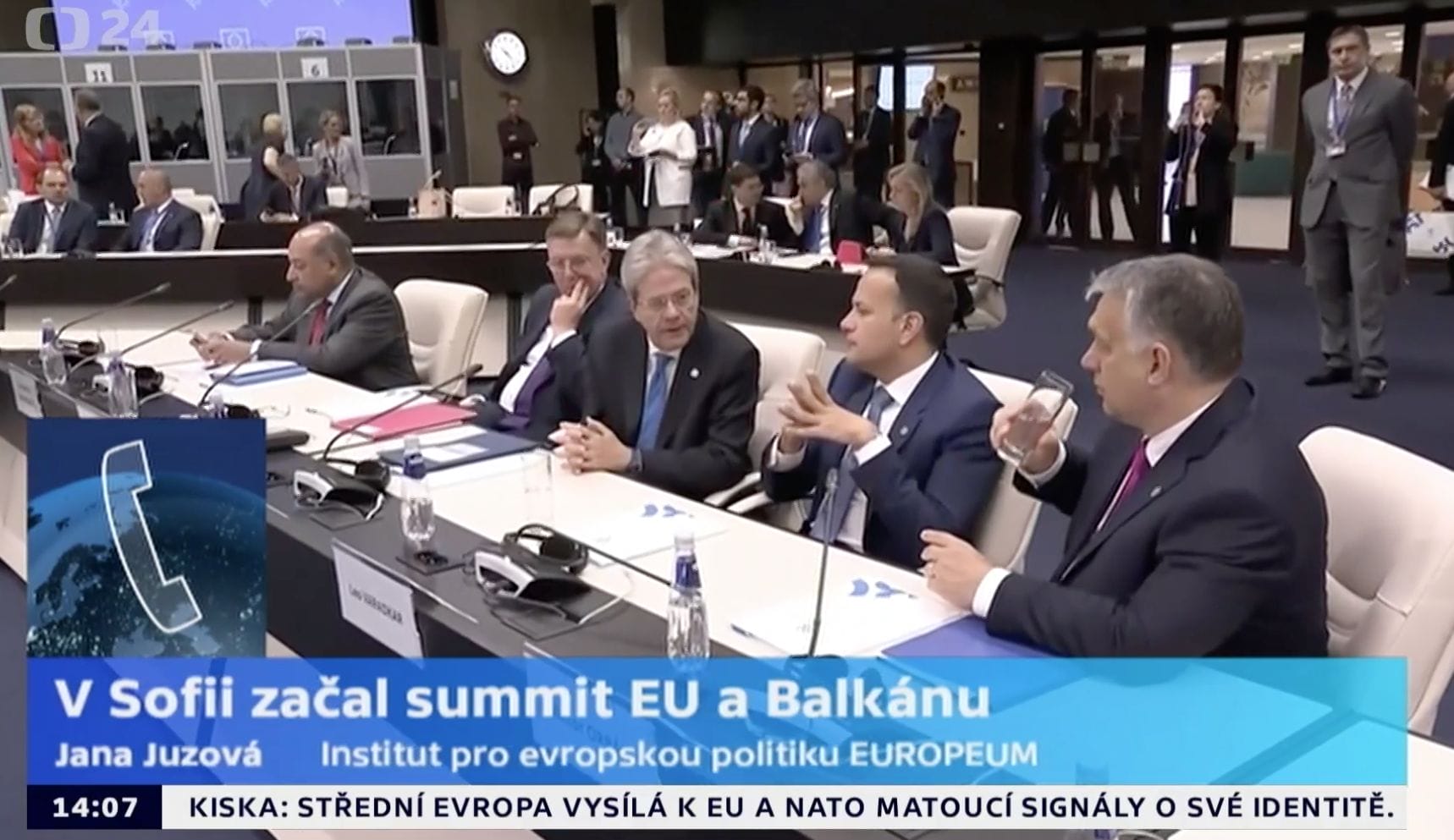 ČT24: The EU-Western Balkans summit has started in Sofia