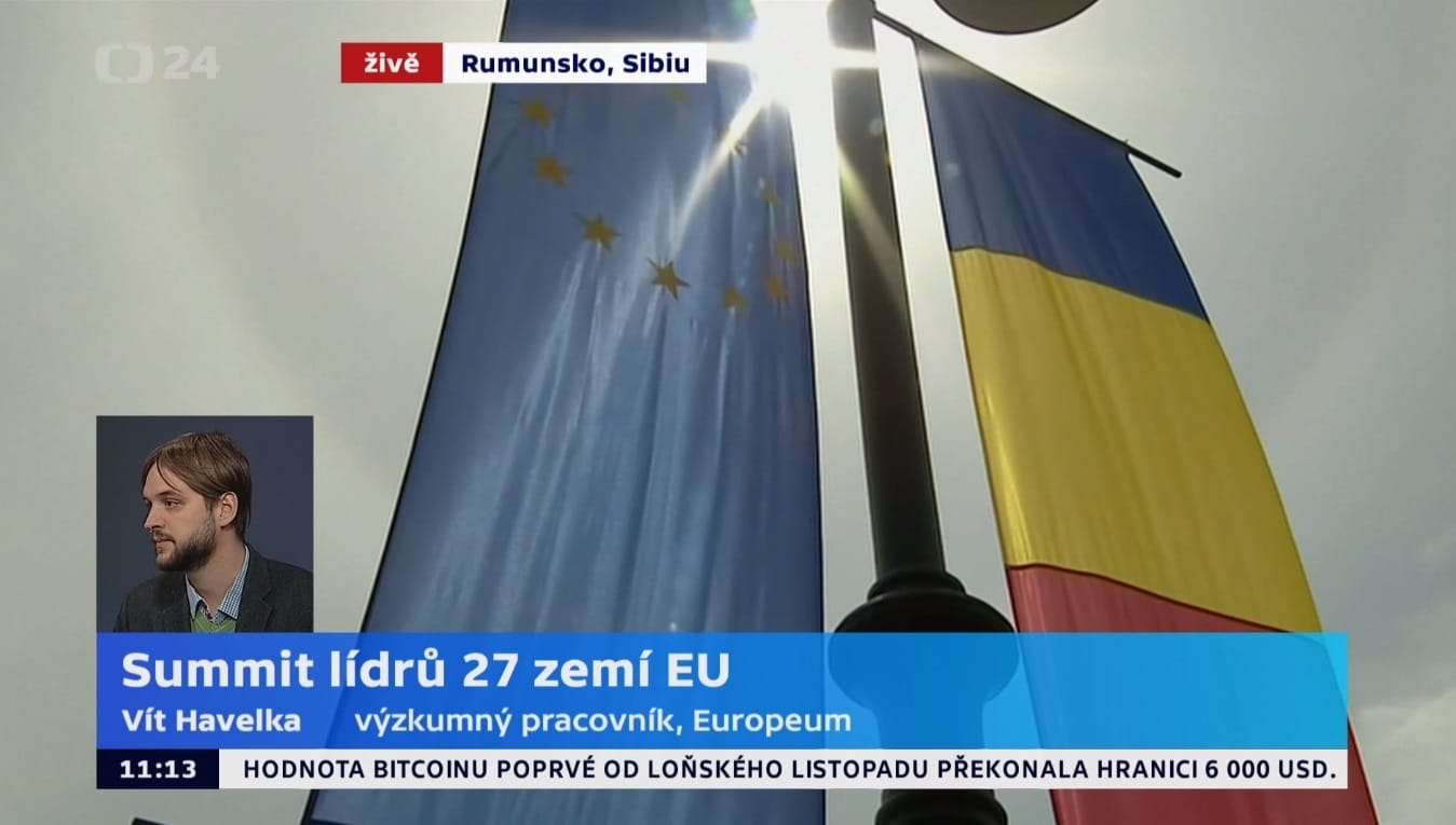 ČT24: Summit lídrů 27 zemí EU