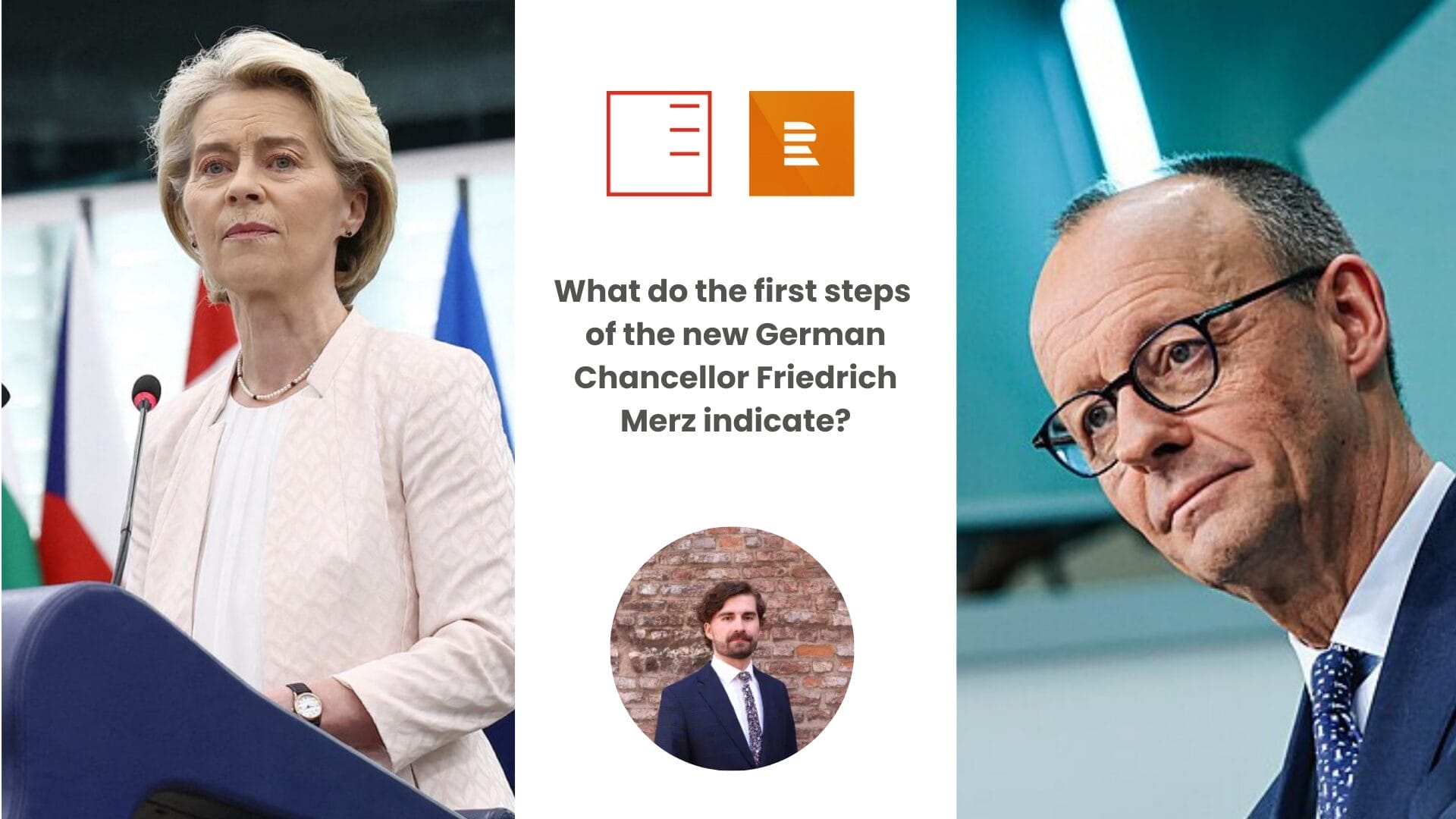 ČRo Plus | What do the first steps of the new German Chancellor Friedrich Merz indicate?