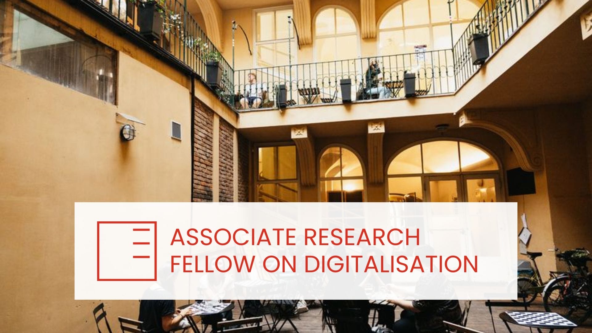 Výzkumný/á spolupracovník/ce v oblasti digitalizace