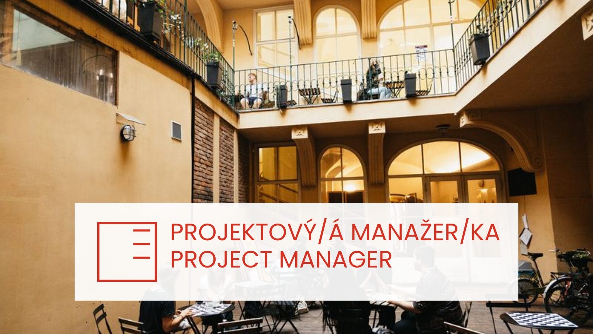 Projektový/á manažer/ka (operační programy a výzkumné projekty)