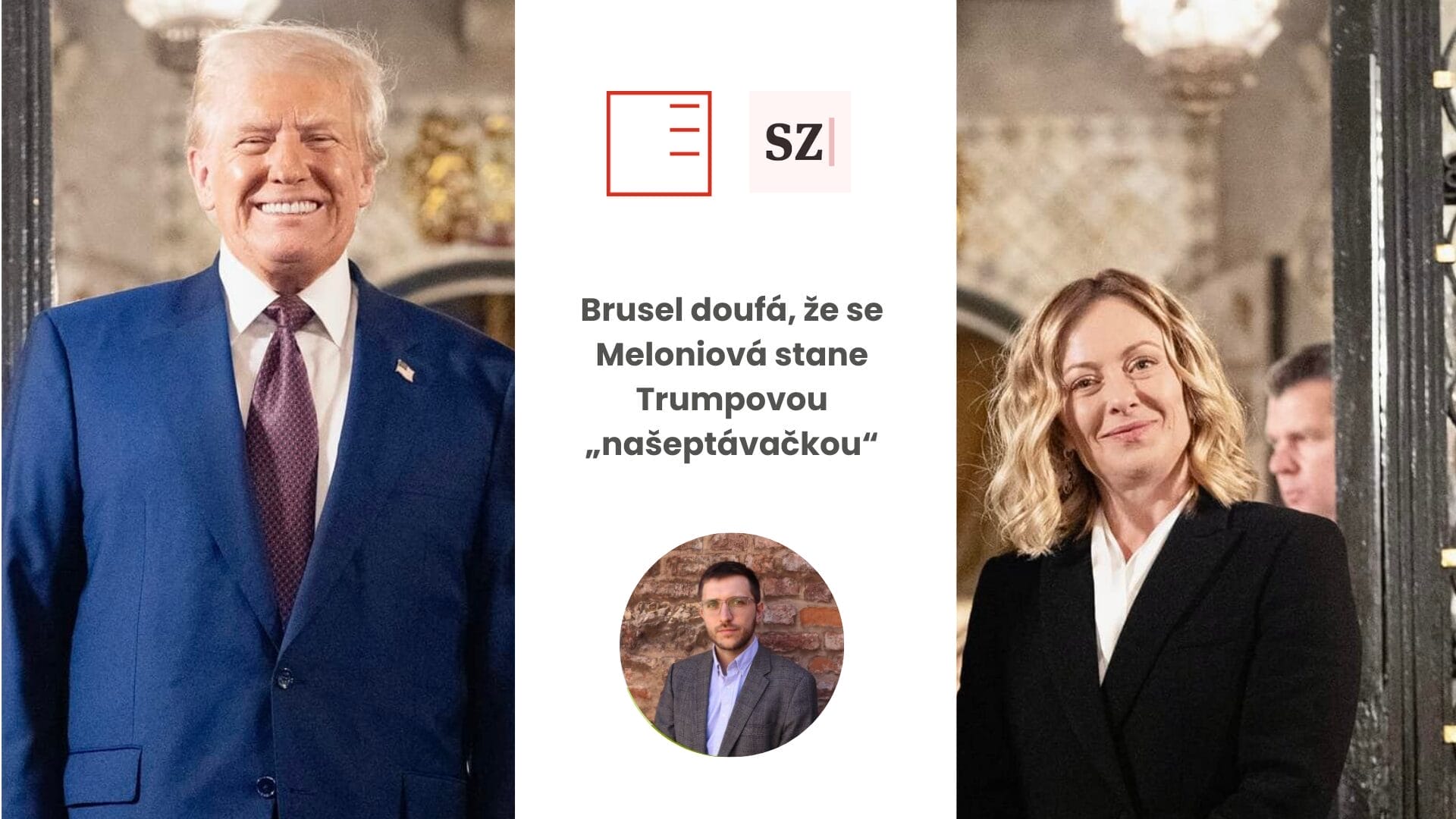 Seznam Zprávy | Brusel doufá, že se Meloniová stane Trumpovou „našeptávačkou“