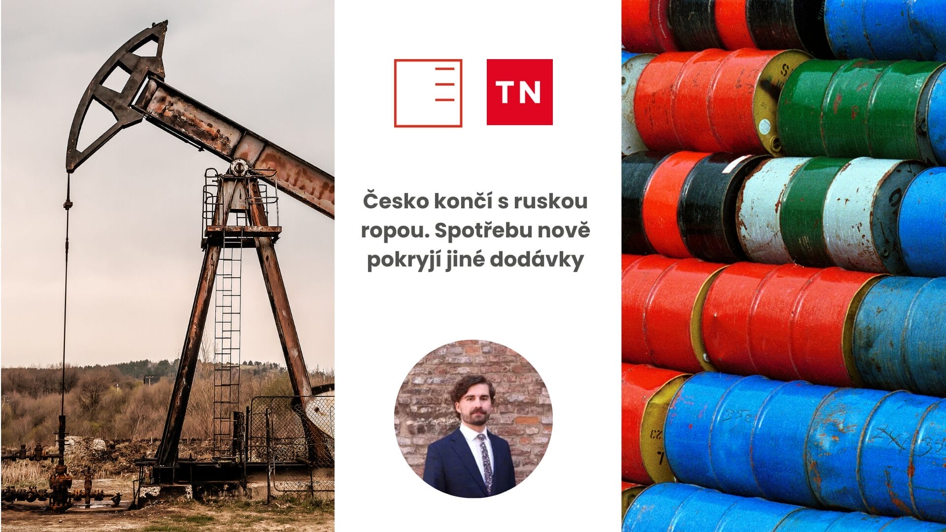 TN Live | Česko končí s ruskou ropou. Spotřebu nově pokryjí jiné dodávky