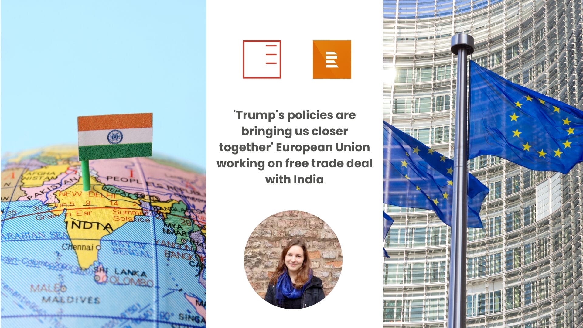 iROZHLAS | 'Trump's policies are bringing us closer together' European Union working on free trade deal with India
