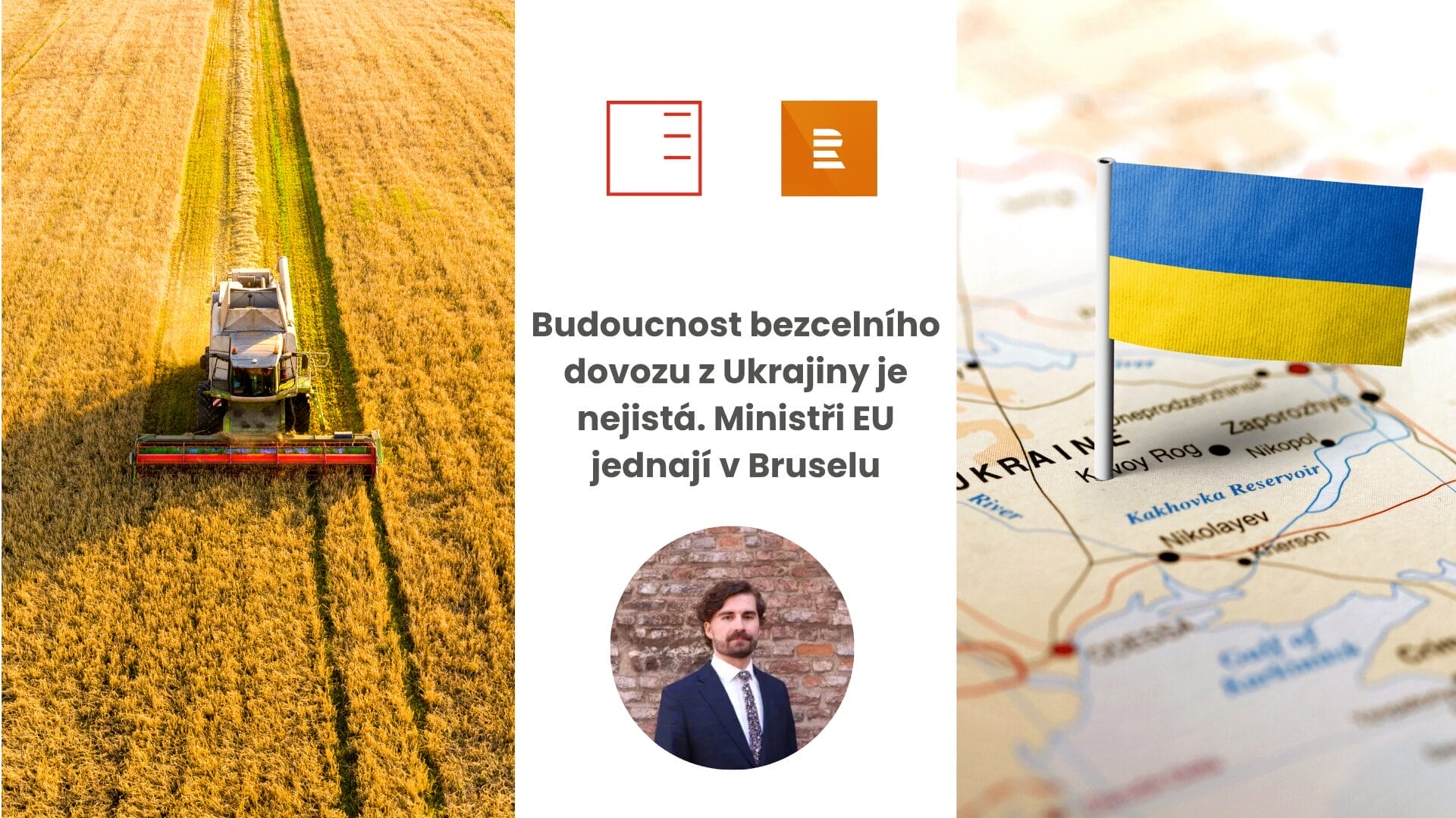 Český rozhlas Plus | Budoucnost bezcelního dovozu z Ukrajiny je nejistá. Ministři EU jednají v Bruselu