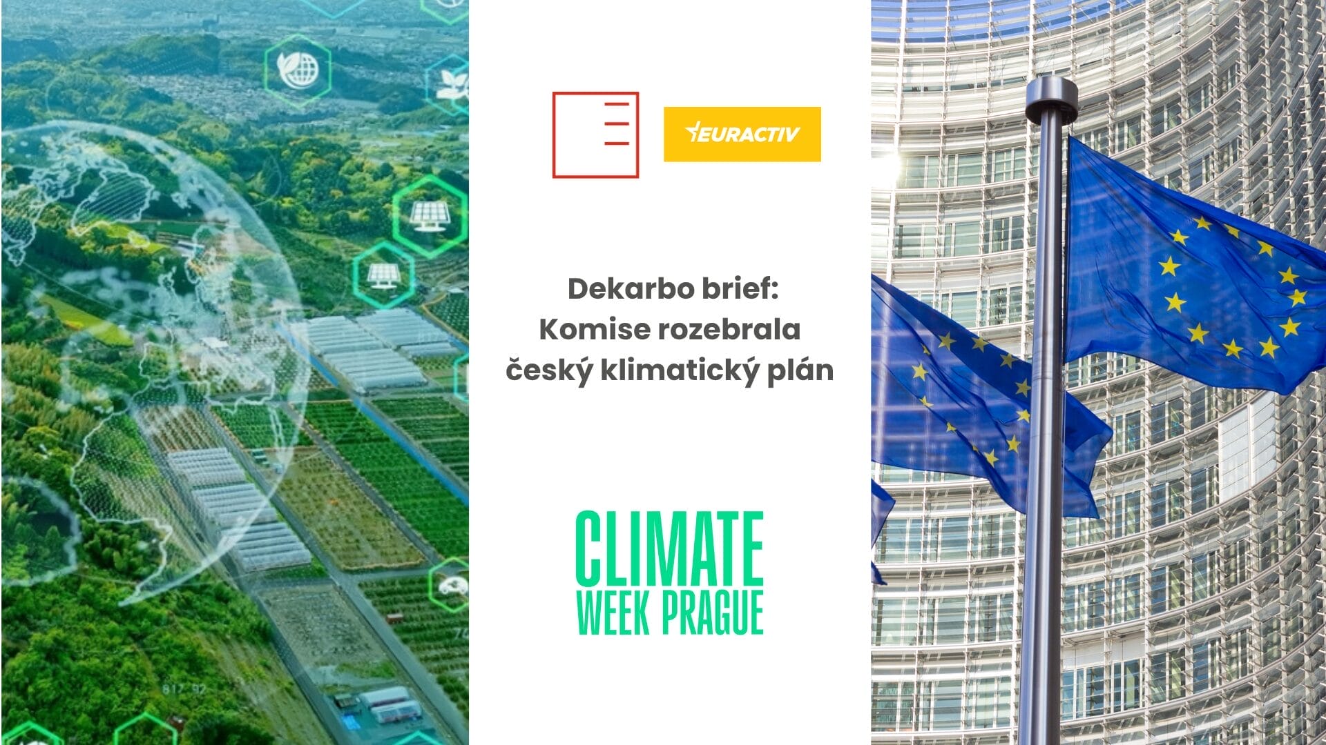 EURACTIV | Dekarbo brief: Komise rozebrala český klimatický plán
