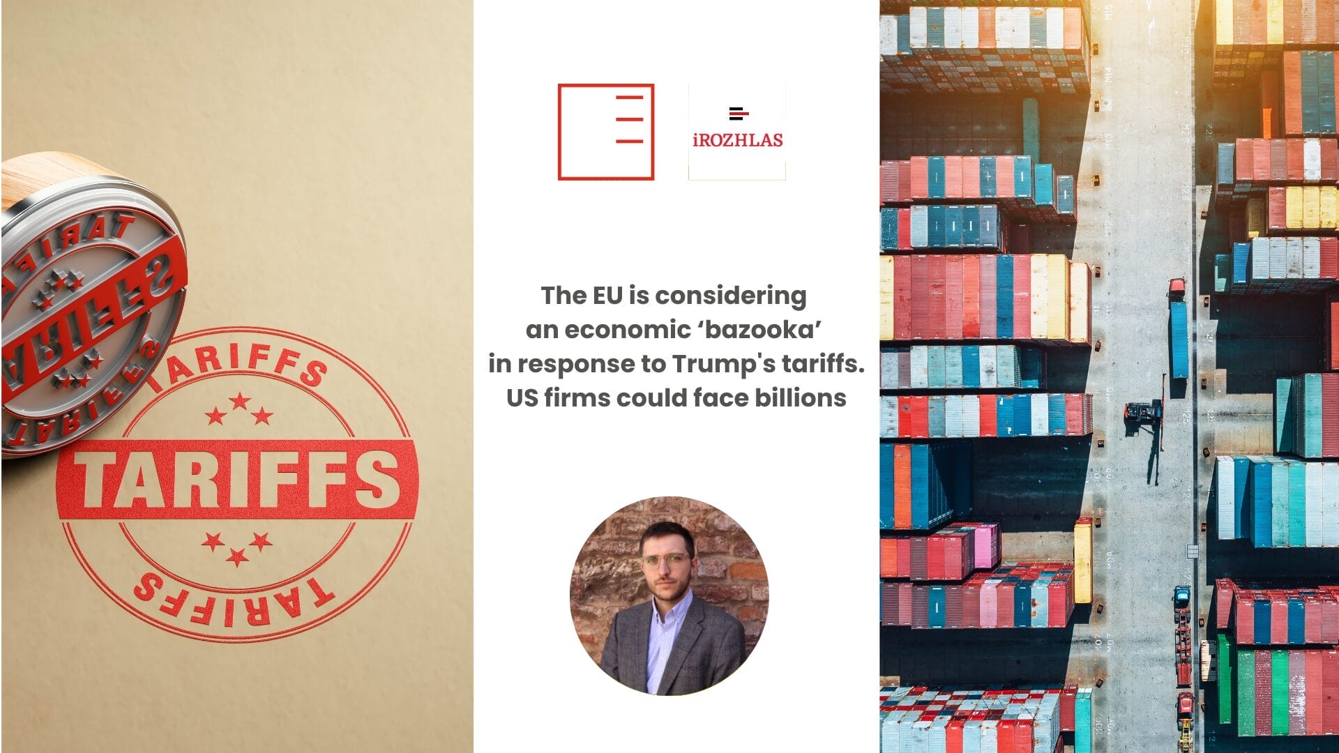 iROZHLAS | The EU is considering an economic ‘bazooka’ in response to Trump's tariffs. US firms could face billions.