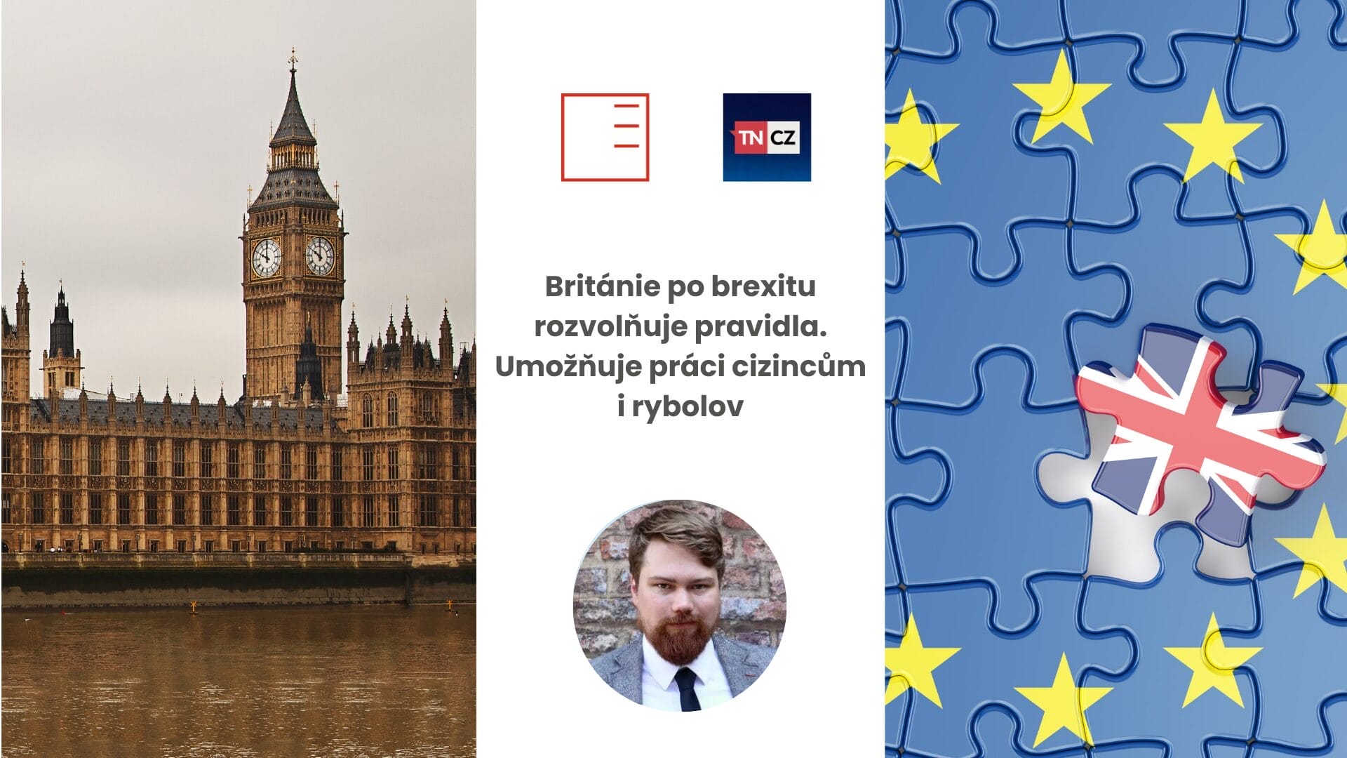 TN CZ | Británie po brexitu rozvolňuje pravidla. Umožňuje práci cizincům i rybolov