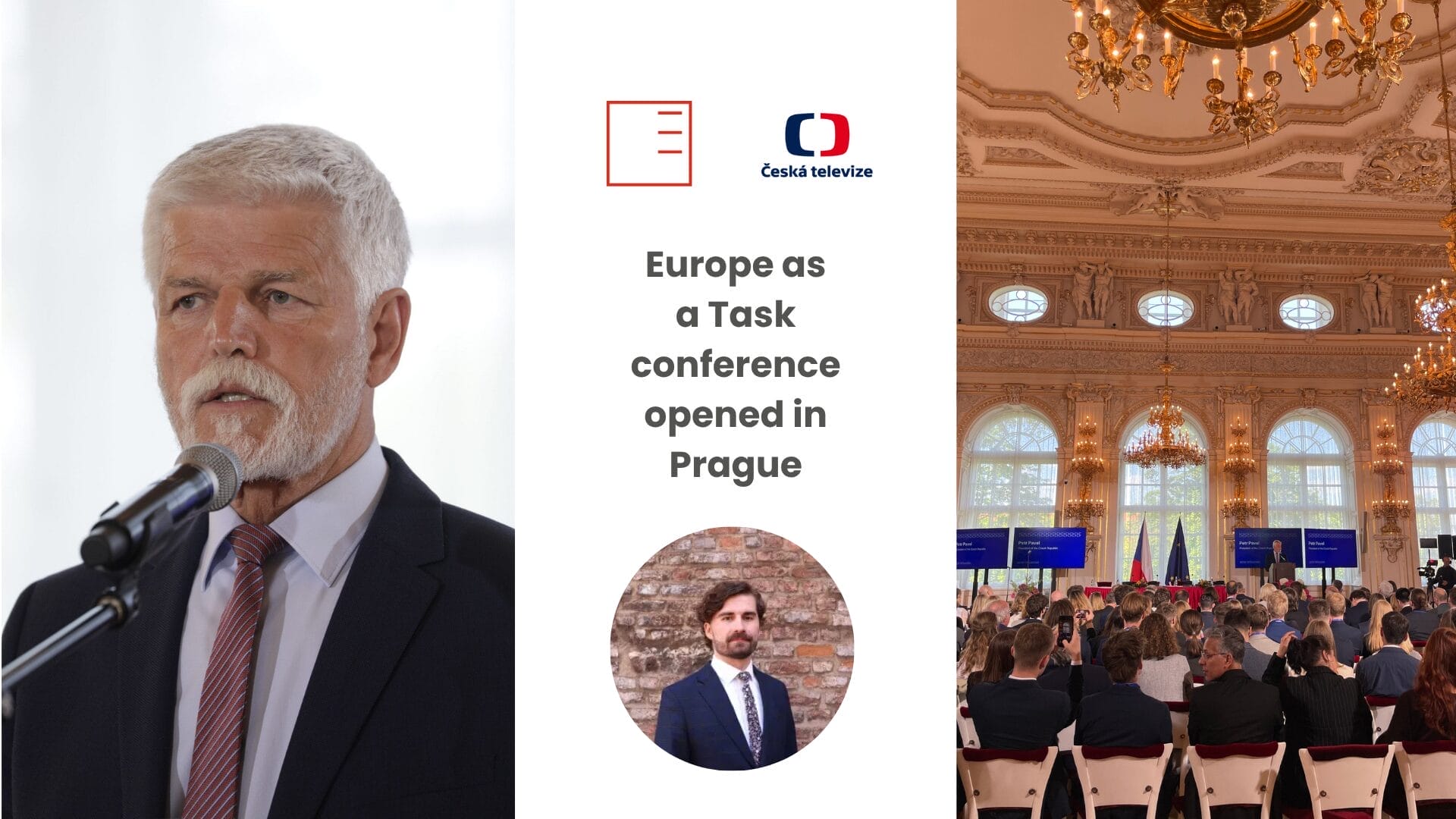 ČT24 | Europe as a Task conference opened in Prague