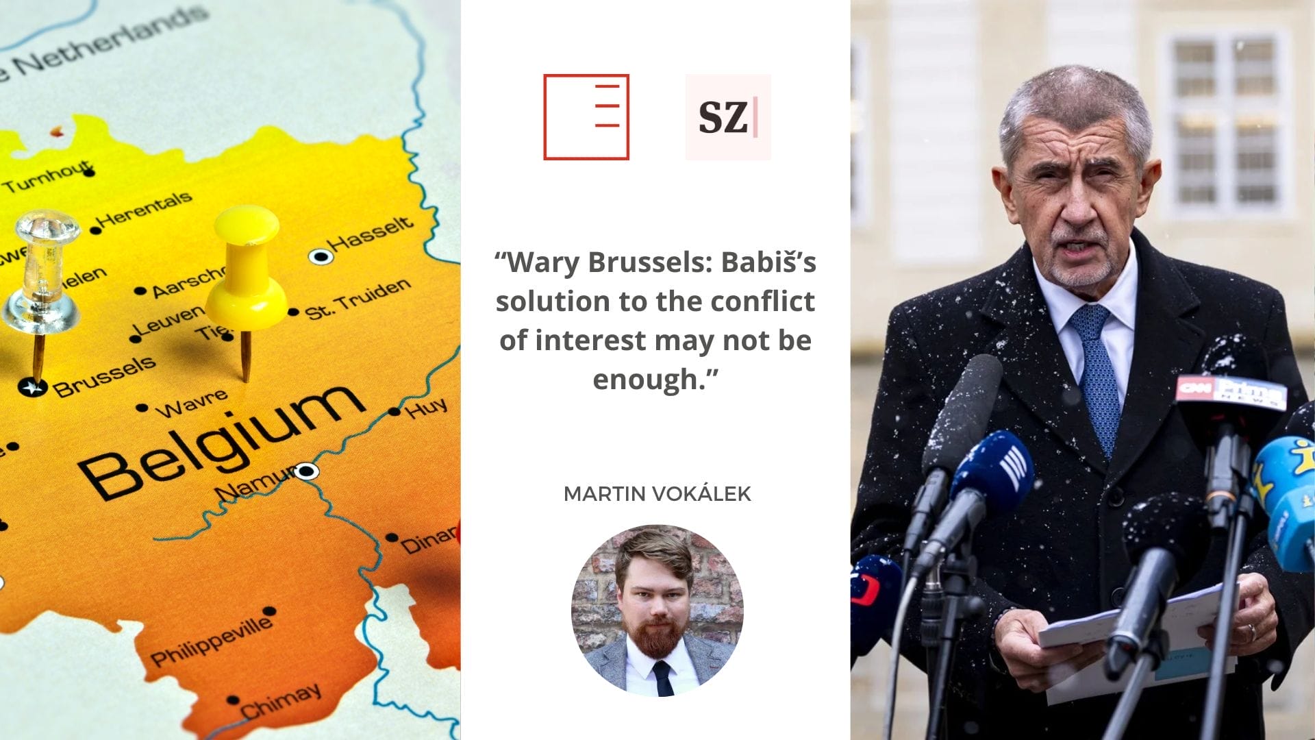 “Wary Brussels: Babiš’s solution to the conflict of interest may not be enough.”