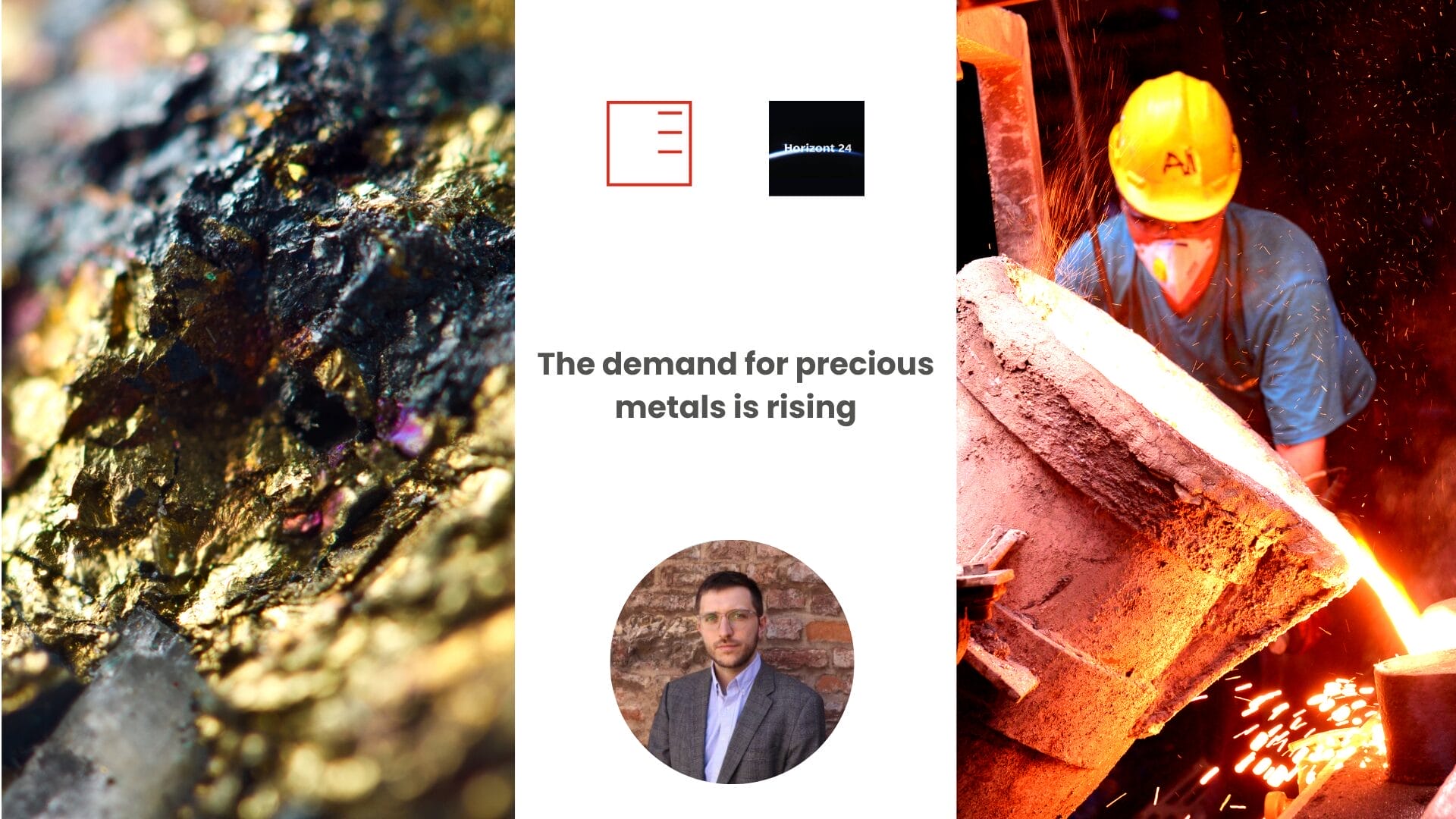Horizont ČT24 | The demand for precious metals is rising