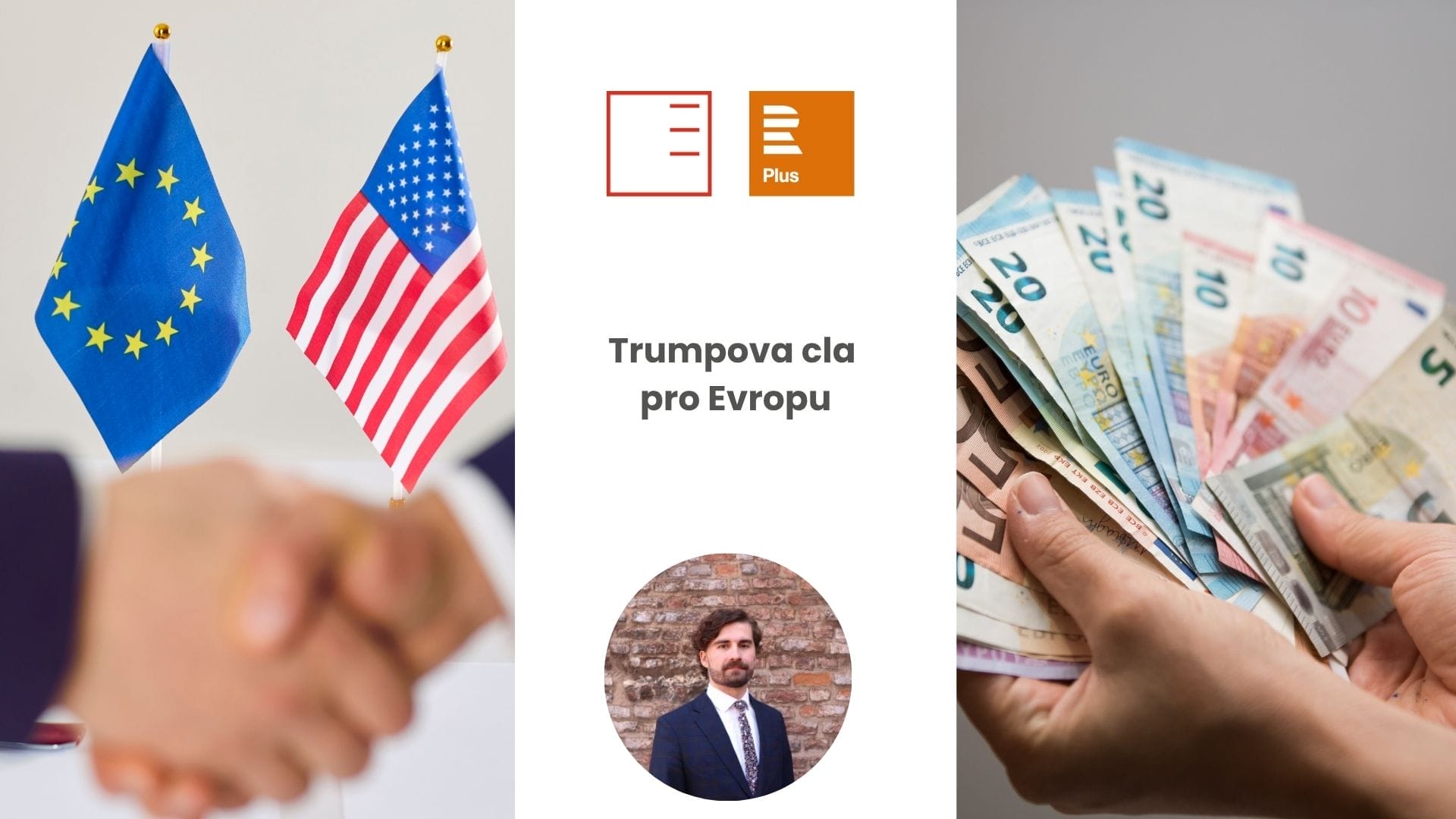 ČRo Plus | Trumpova cla pro Evropu