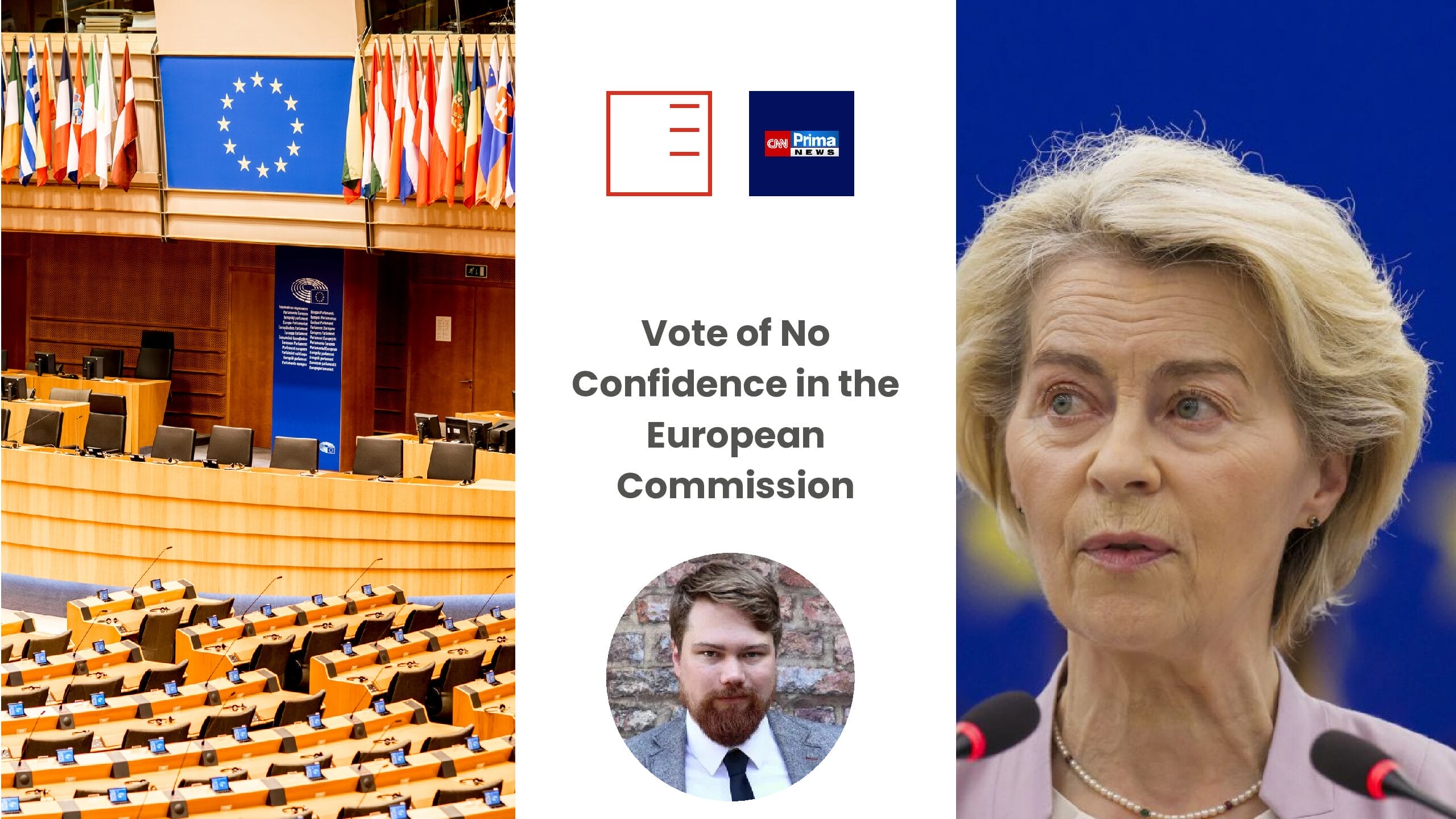 CNN Prima News | Vote of No Confidence in the European Commission