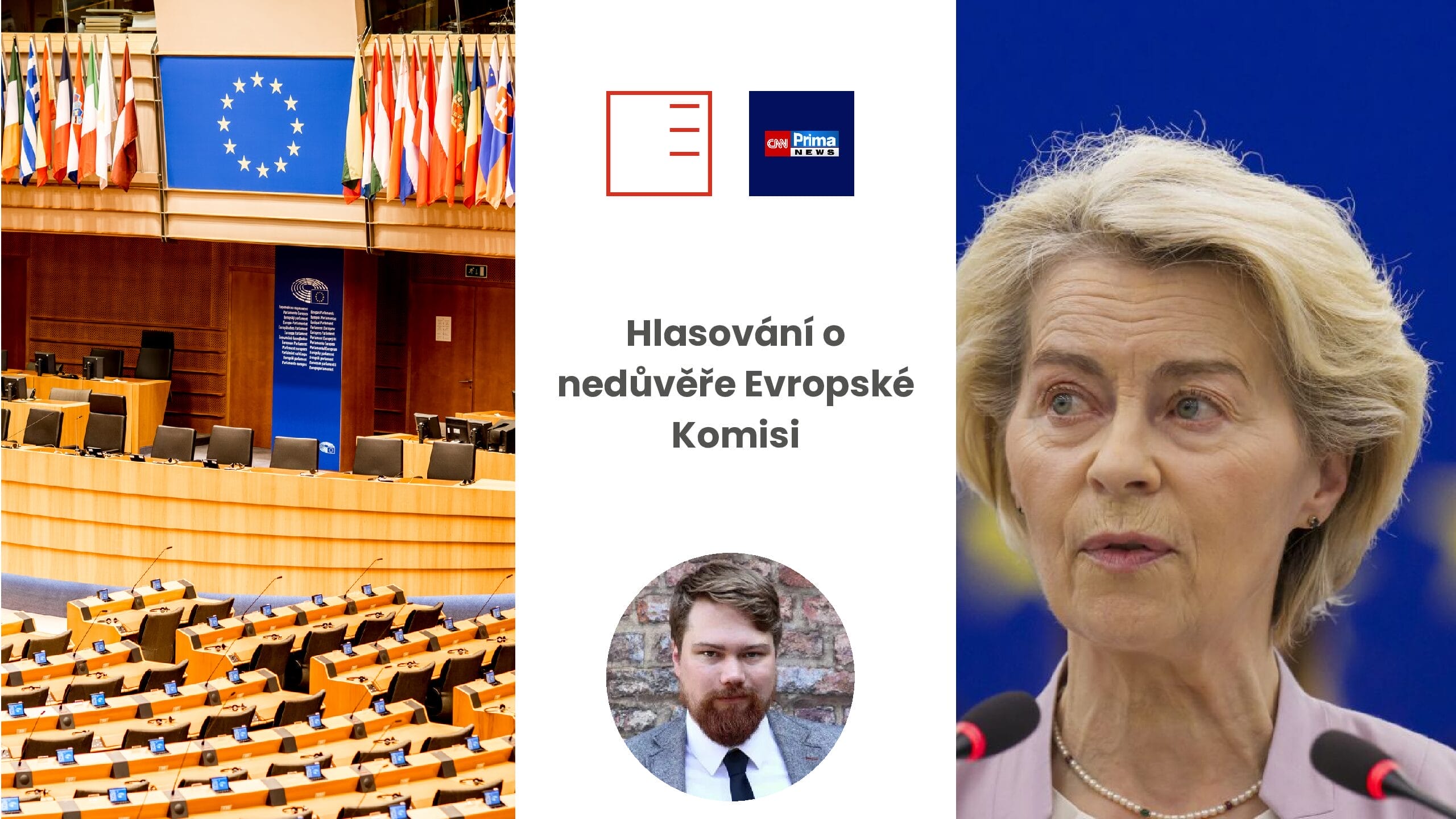 CNN Prima News | Hlasování o nedůvěře Evropské Komisi