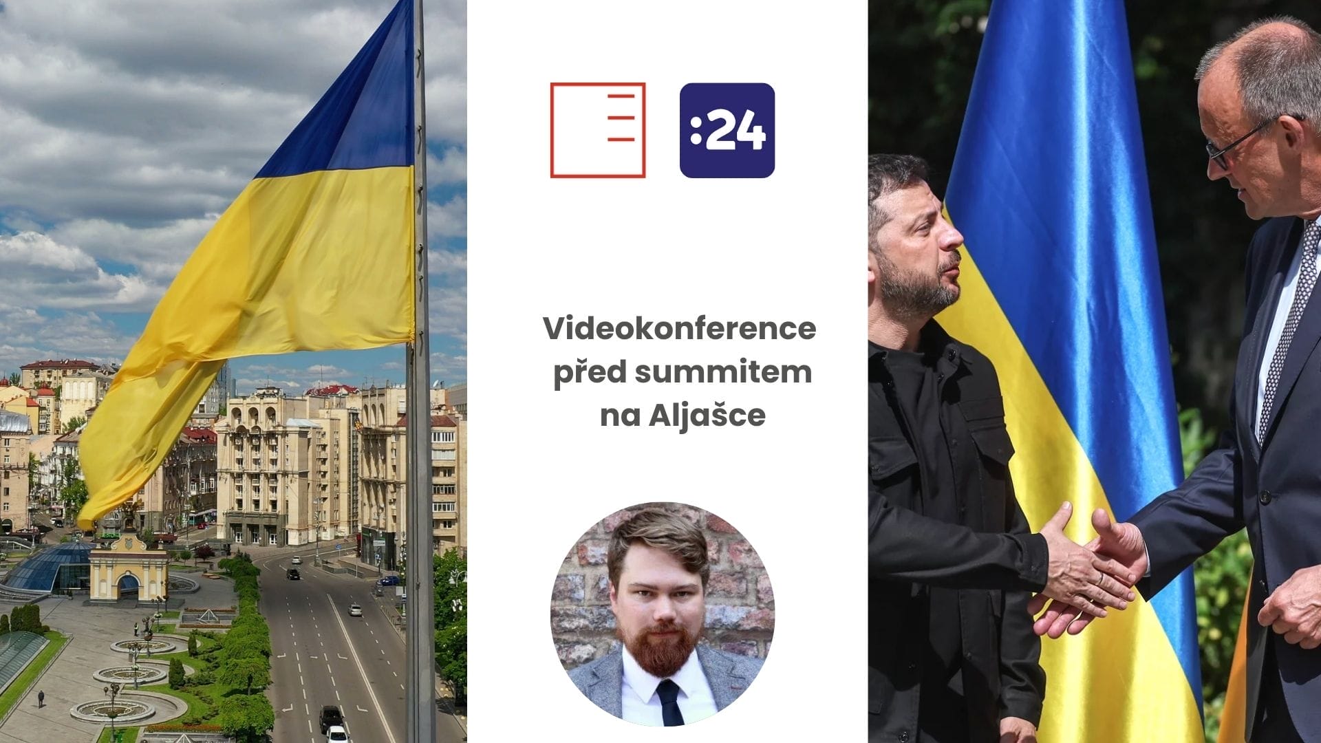 STVR :24 | Videokonference před summitem na Aljašce