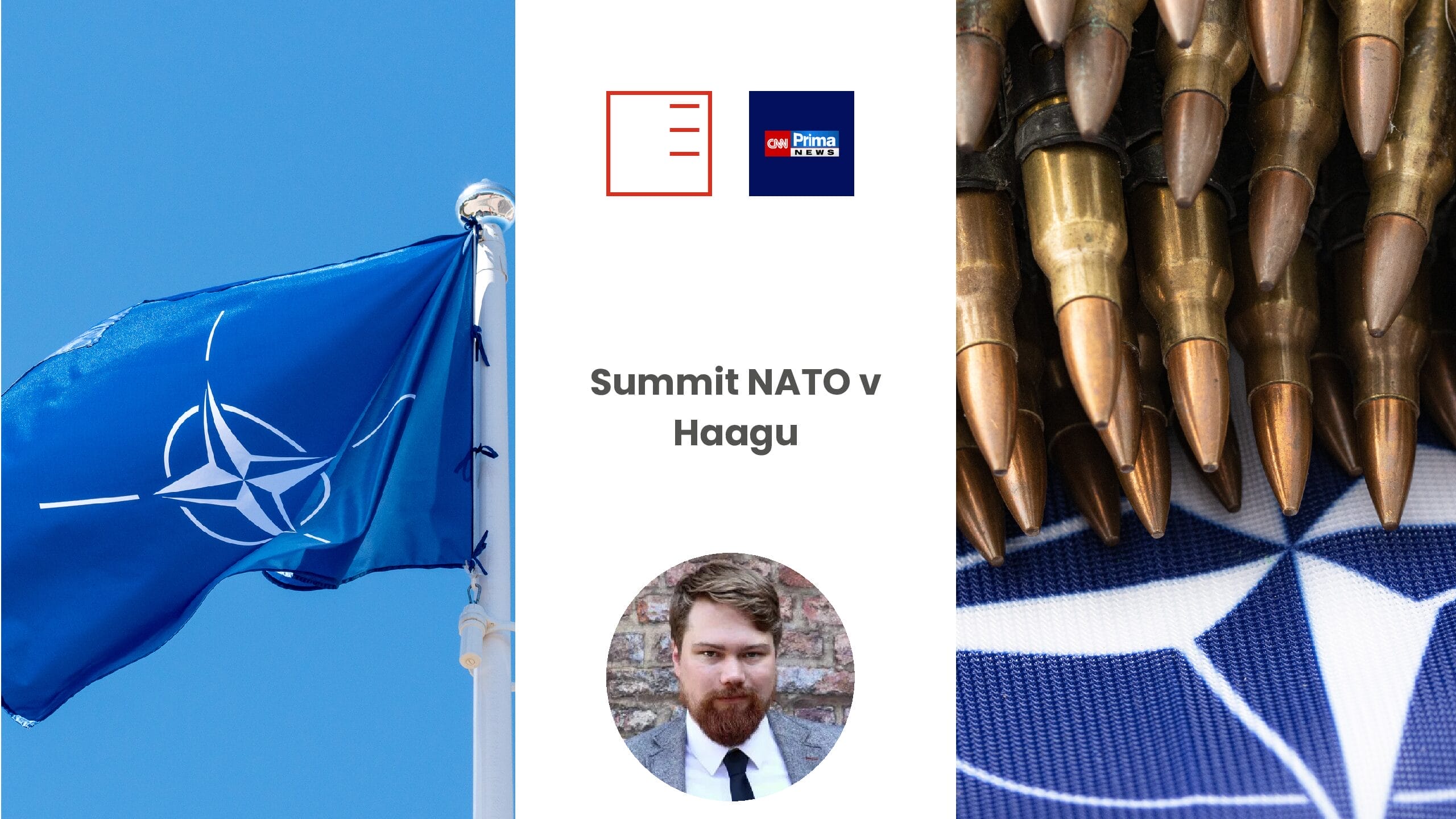 CNN Prima News | Summit NATO v Haagu