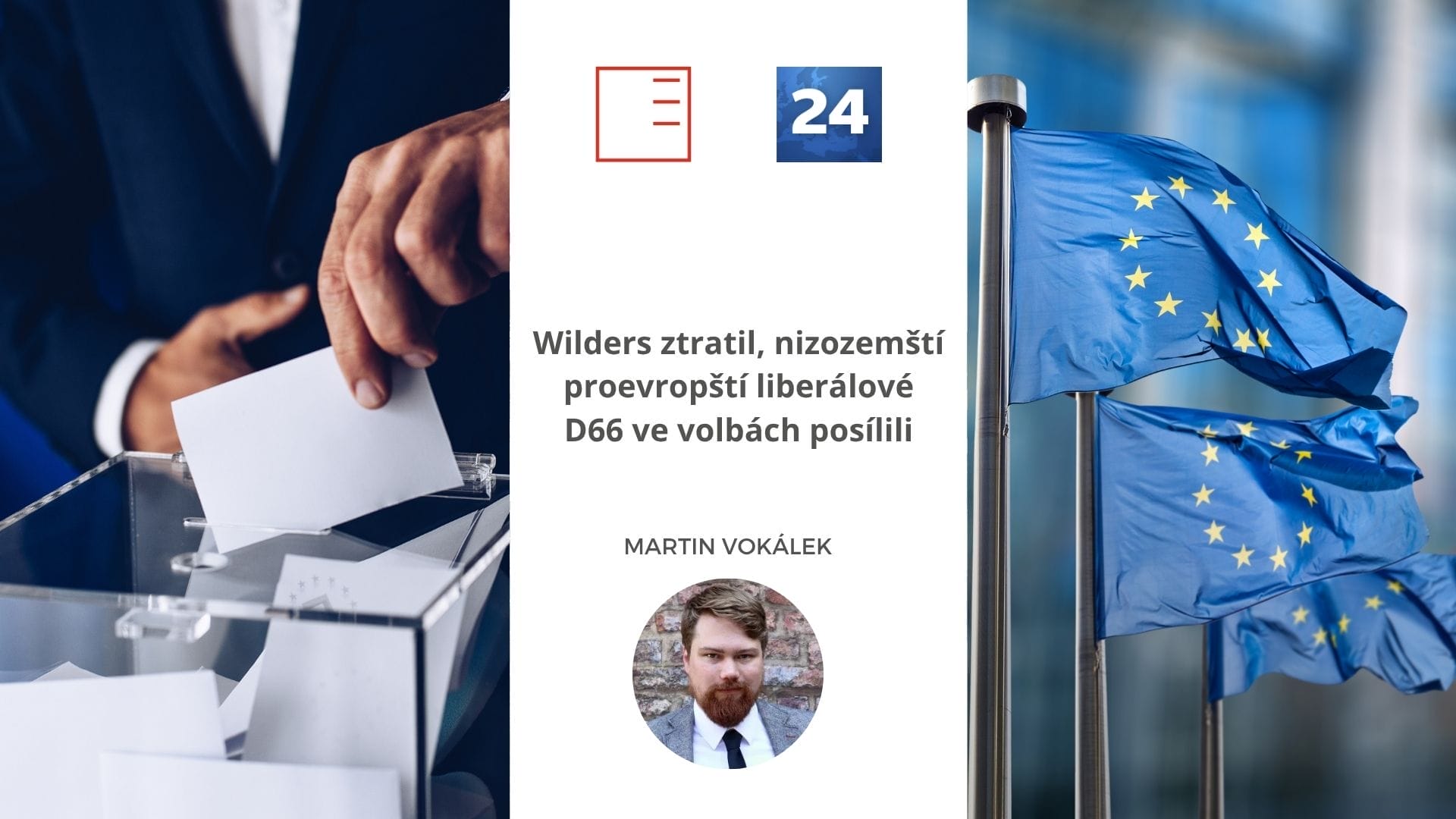 ČT24 | Wilders ztratil, nizozemští proevropští liberálové D66 ve volbách posílili