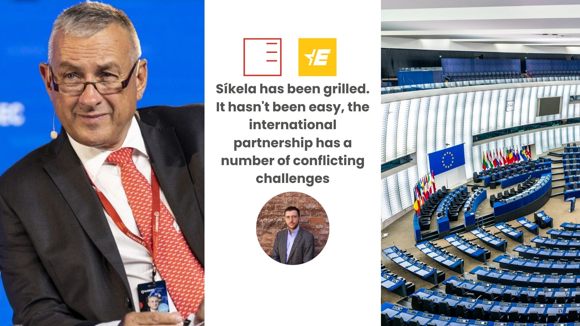 Euractiv.cz | Síkela's grilling wasn't easy, the International partnership has a number of conflicting challenges