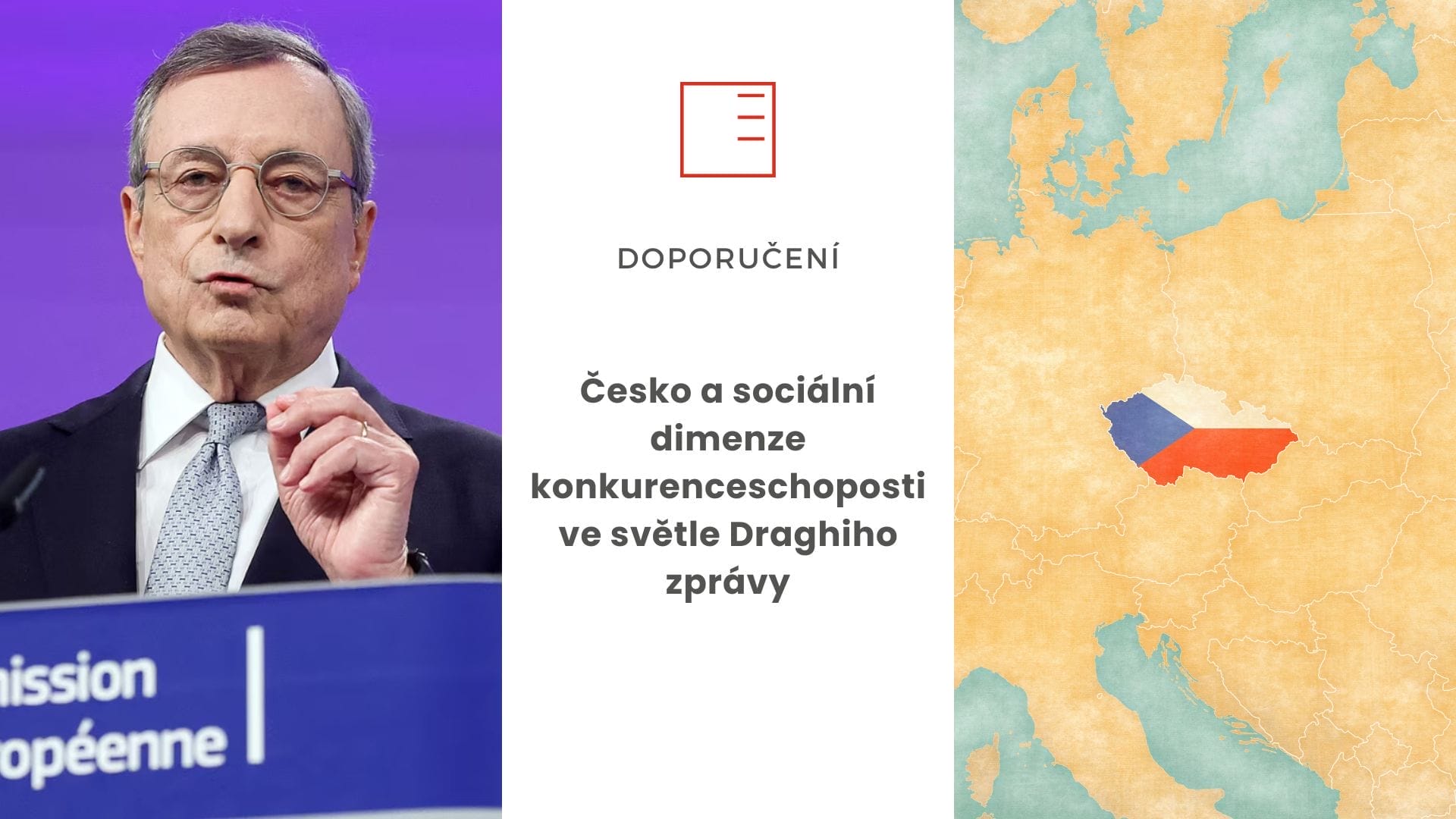 Podkladový dokument a doporučení Národního konventu o EU | Česko a sociální dimenze konkurenceschopnosti ve světle Draghiho zprávy