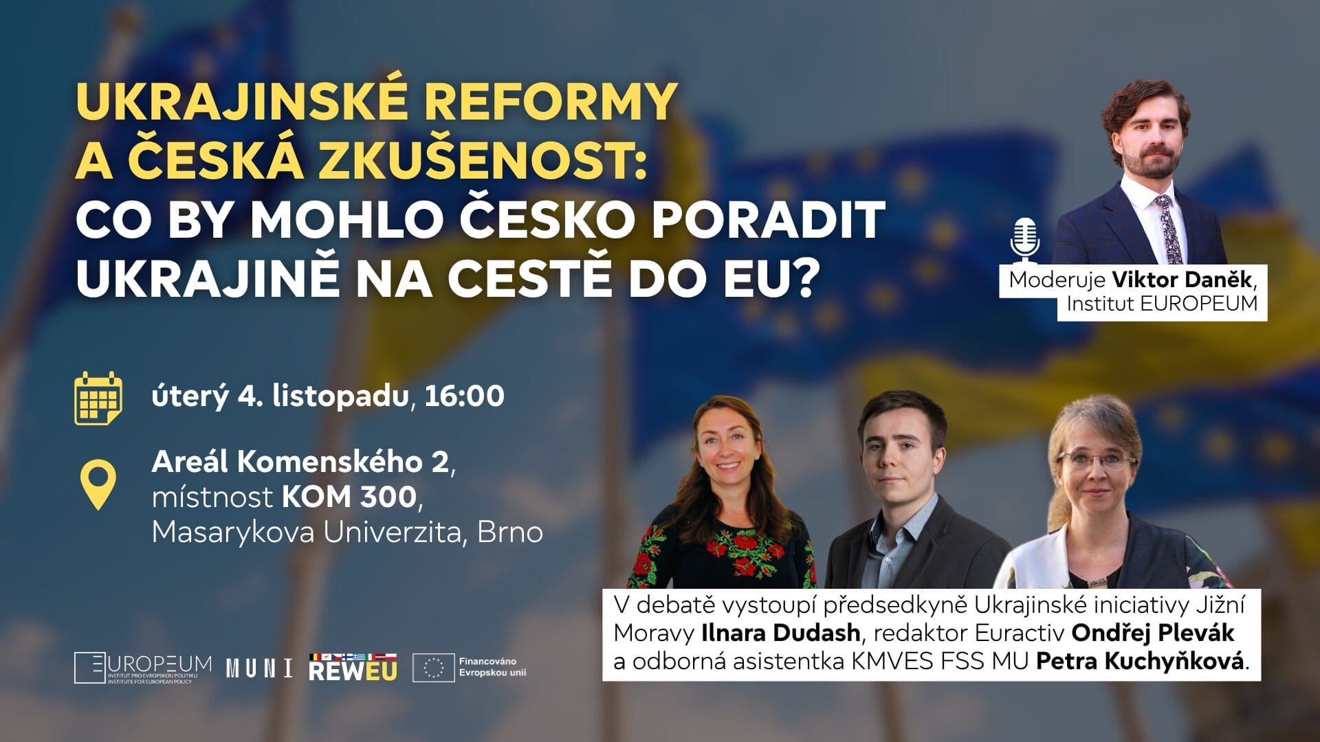 Ukrajinské reformy a česká zkušenost: co by mohlo Česko poradit Ukrajině na cestě do EU?