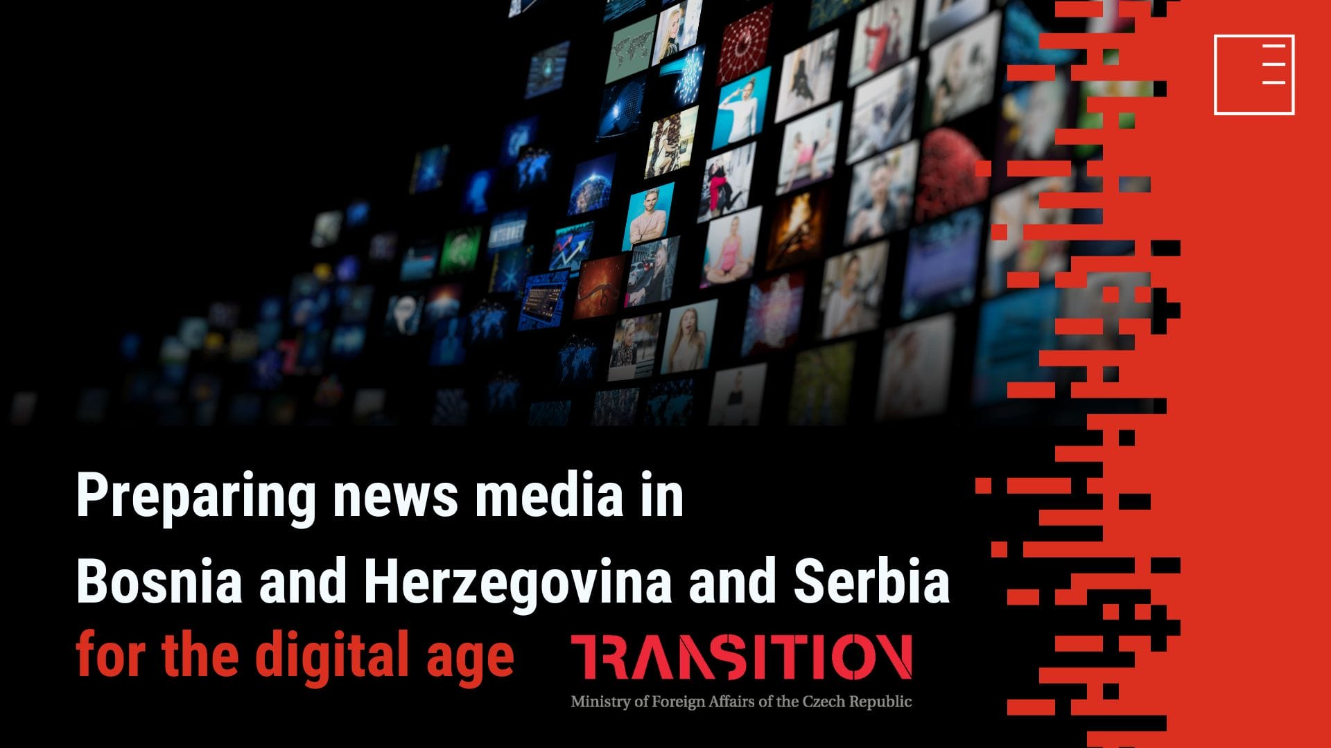 Příprava zpravodajských médií v Bosně a Hercegovině a Srbsku na digitální věk